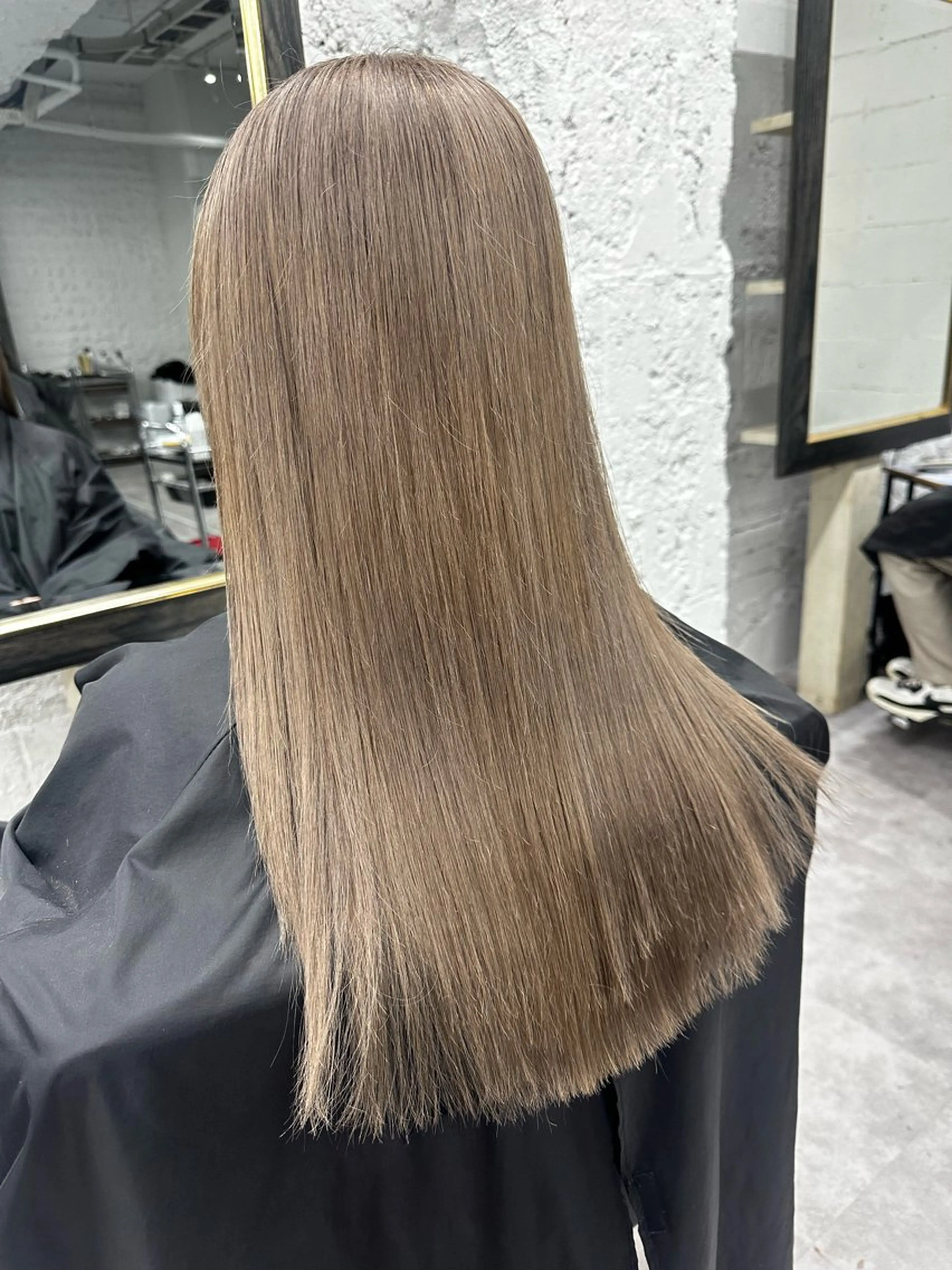 【期間限定⭐️】ブリーチカラー➕似合わせカット➕Aujuaトリートメント🤍の写真