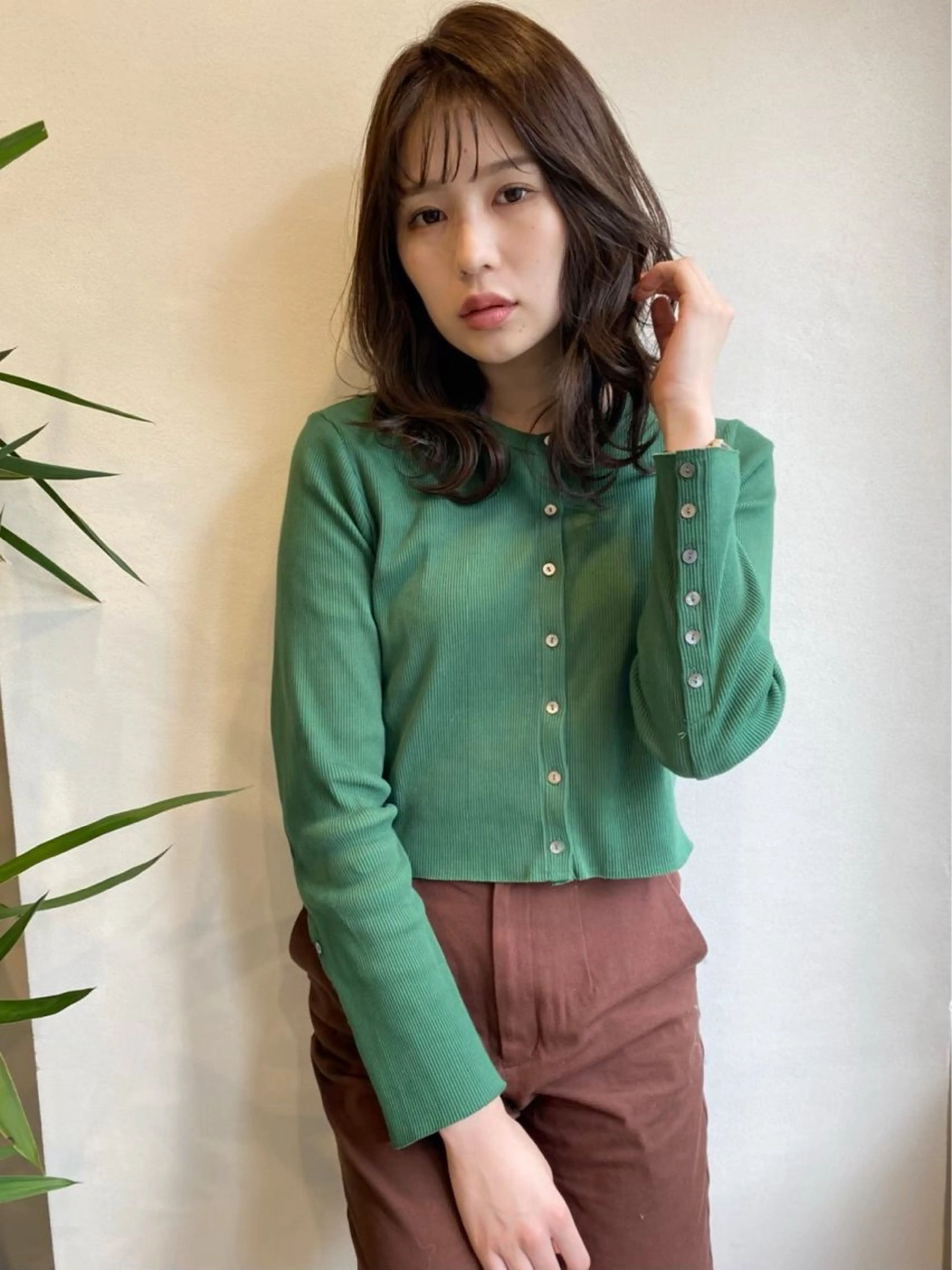 ミディアム ヘアアレンジ メンズカット大歓迎 🫧HONOKA🪽のヘアスタイル