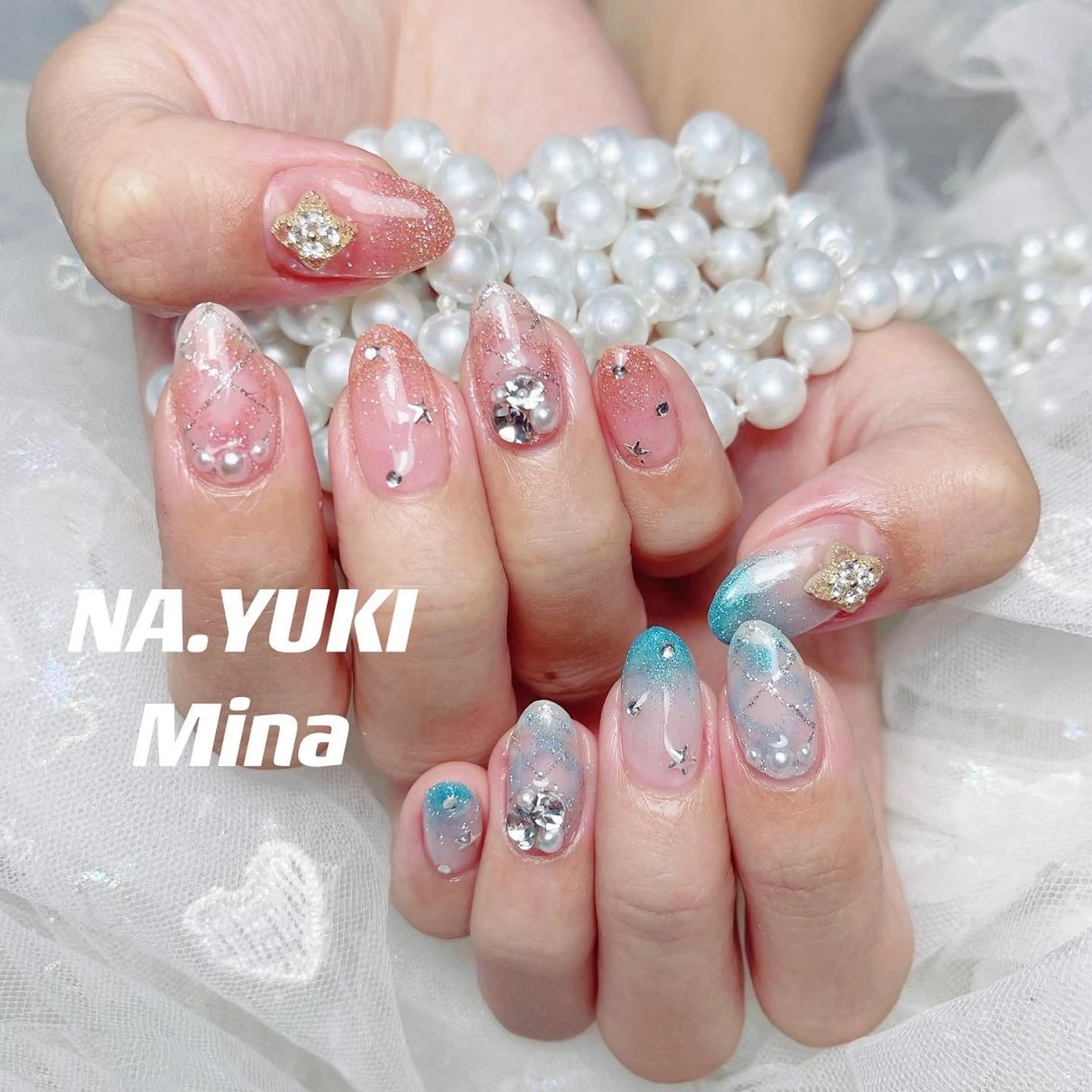 ネイル ハンドネイル ハンドケア YUKI 💗 渋谷店のネイルデザイン