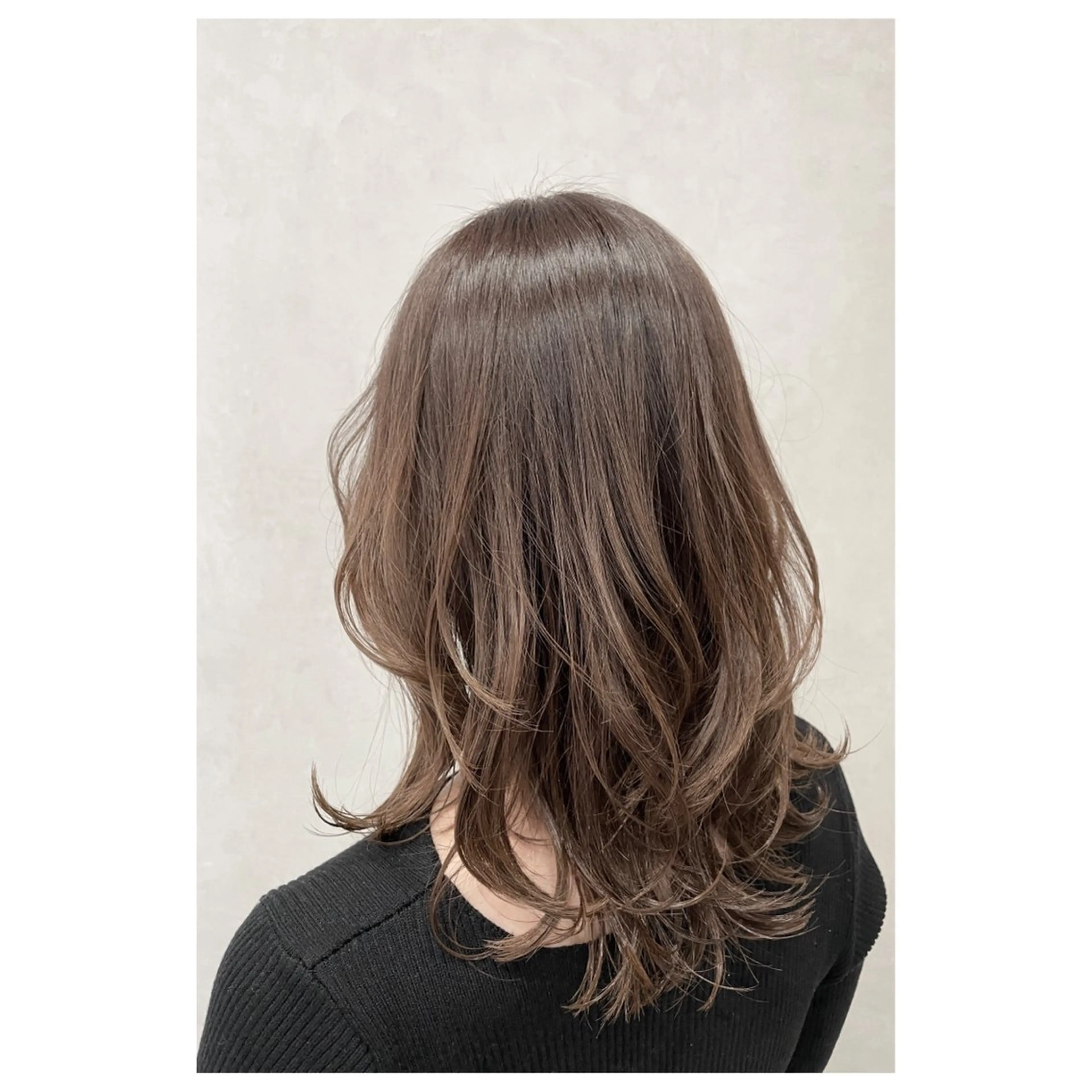 セミロング カラー パーマ ヘアアレンジ メンズ キッズ カット ヘアカラー トリートメント TopStylist ✂︎ Azumaのヘアスタイル