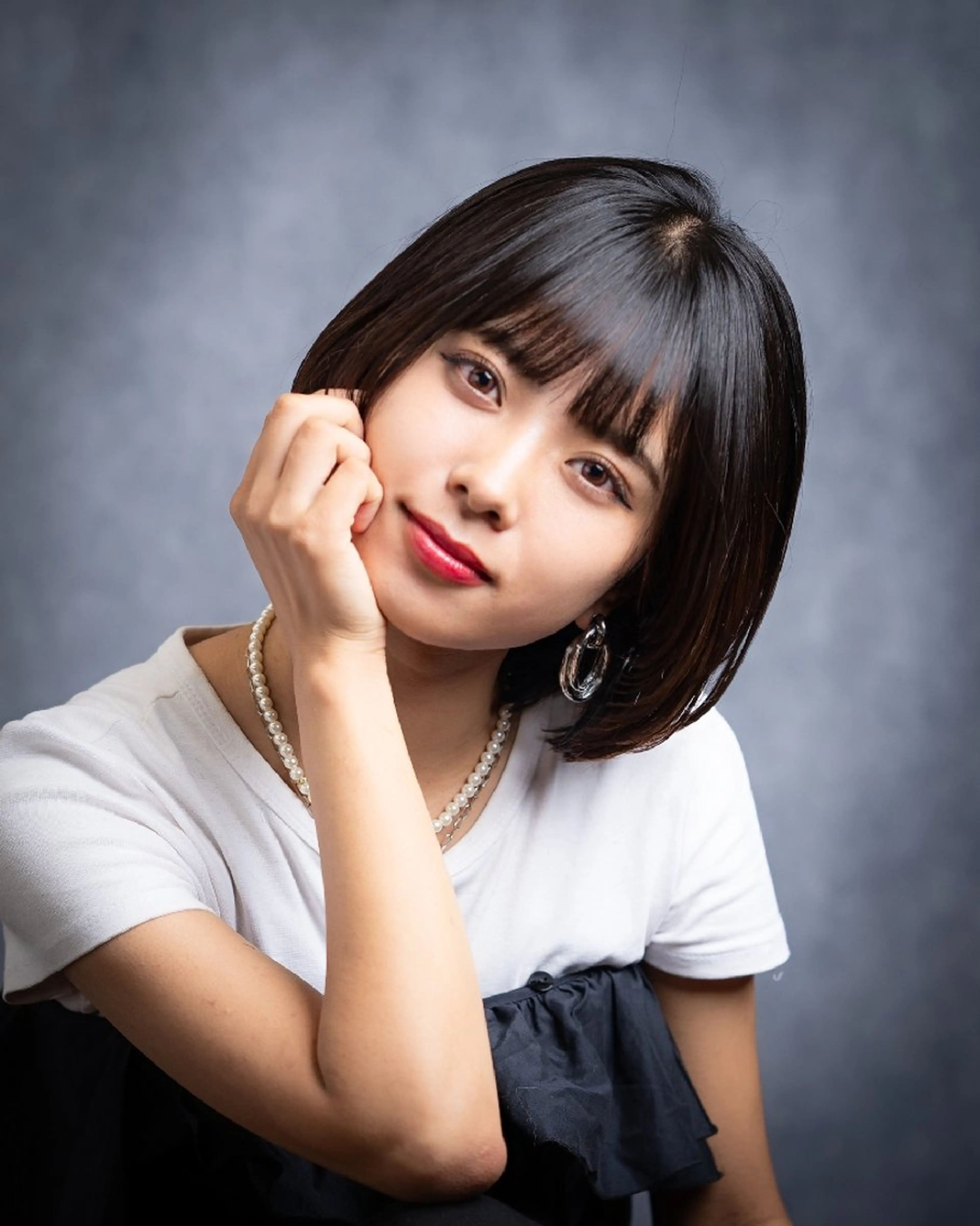 ショート カラー 松尾 泰伸のヘアスタイル