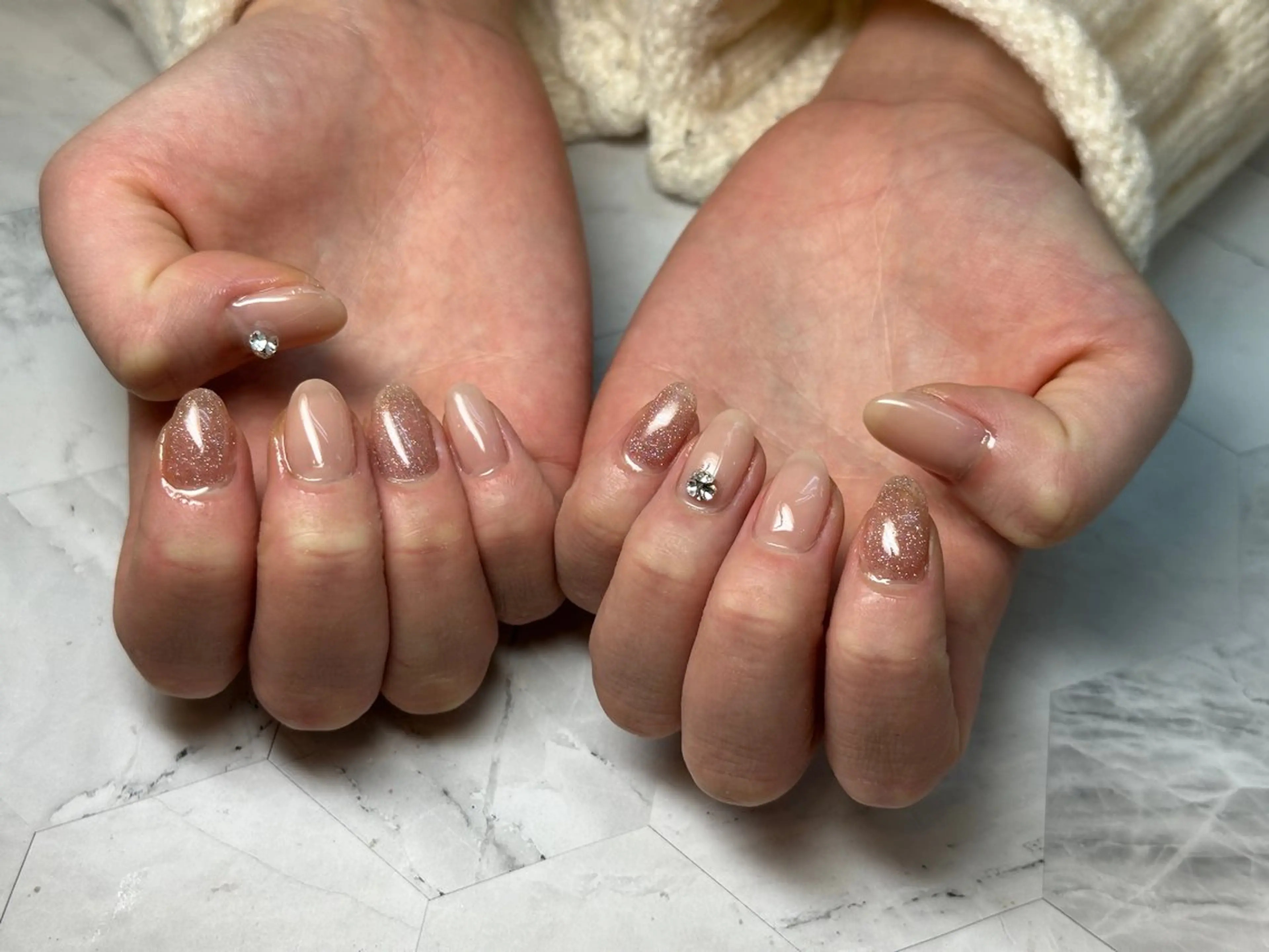 ネイル ハンドネイル Queennail 北堀江AYAのネイルデザイン