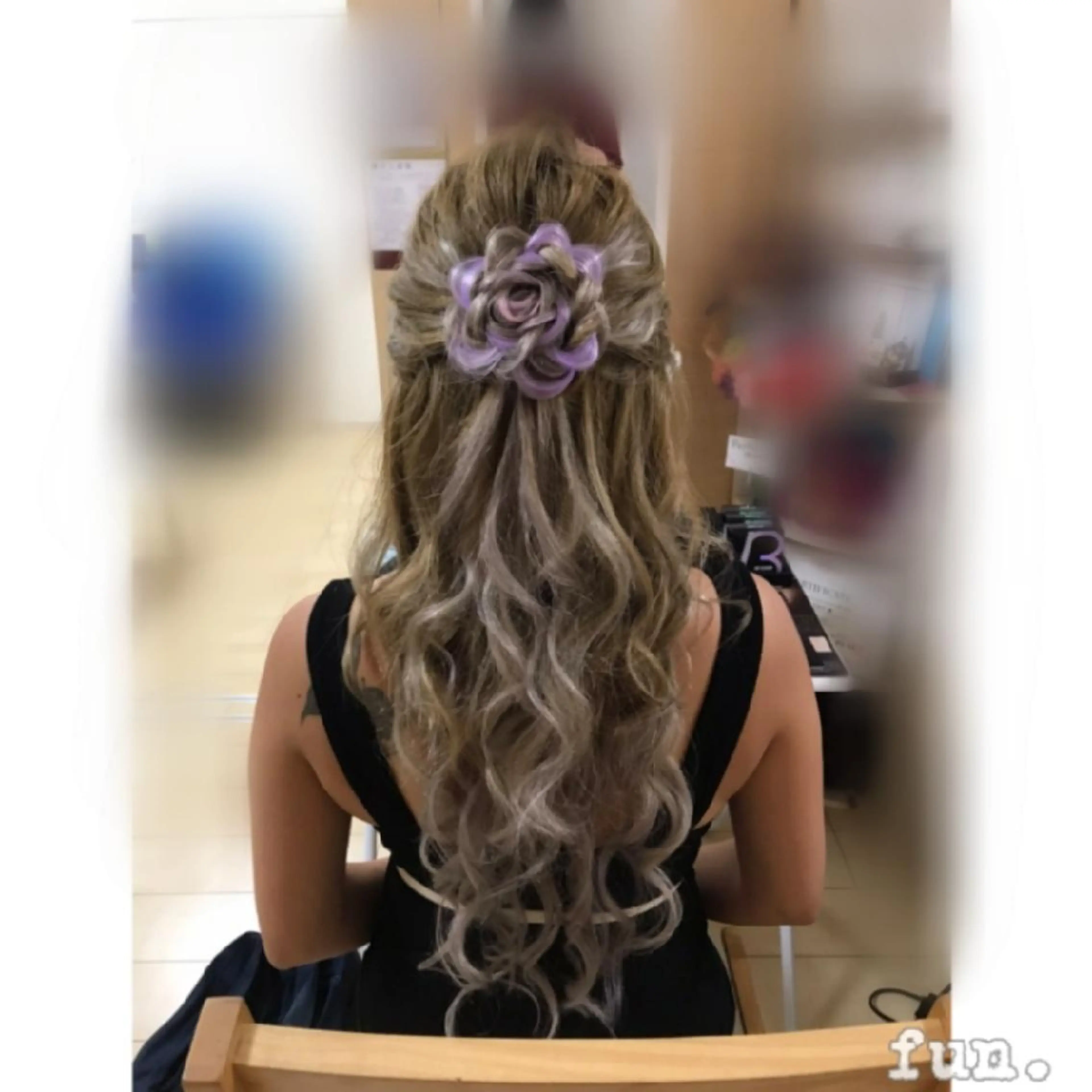セミロング ヘアアレンジ fun./ヘアセット /エクステ/着付のその他イメージ