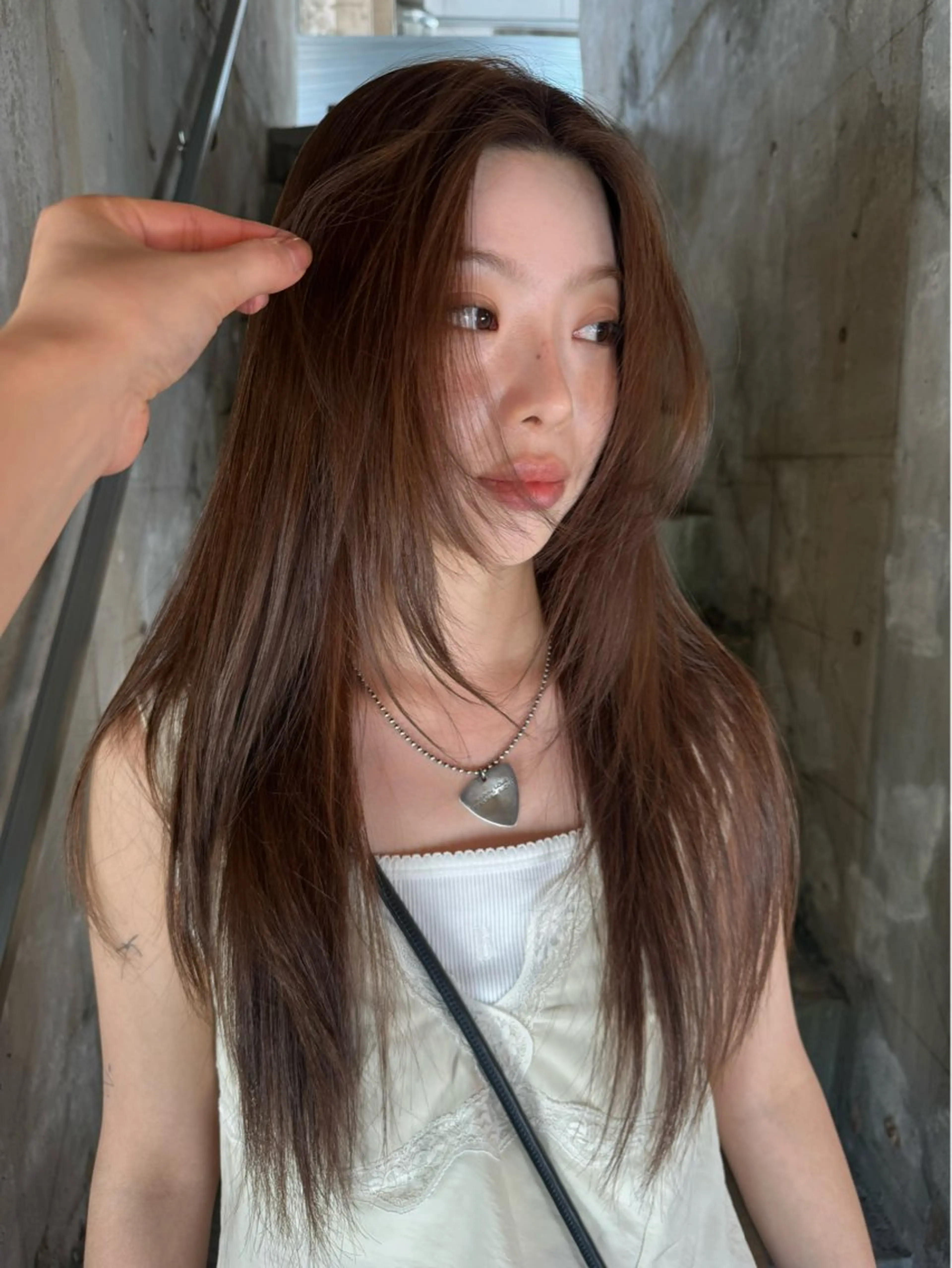 cut/double color/treatmentの写真