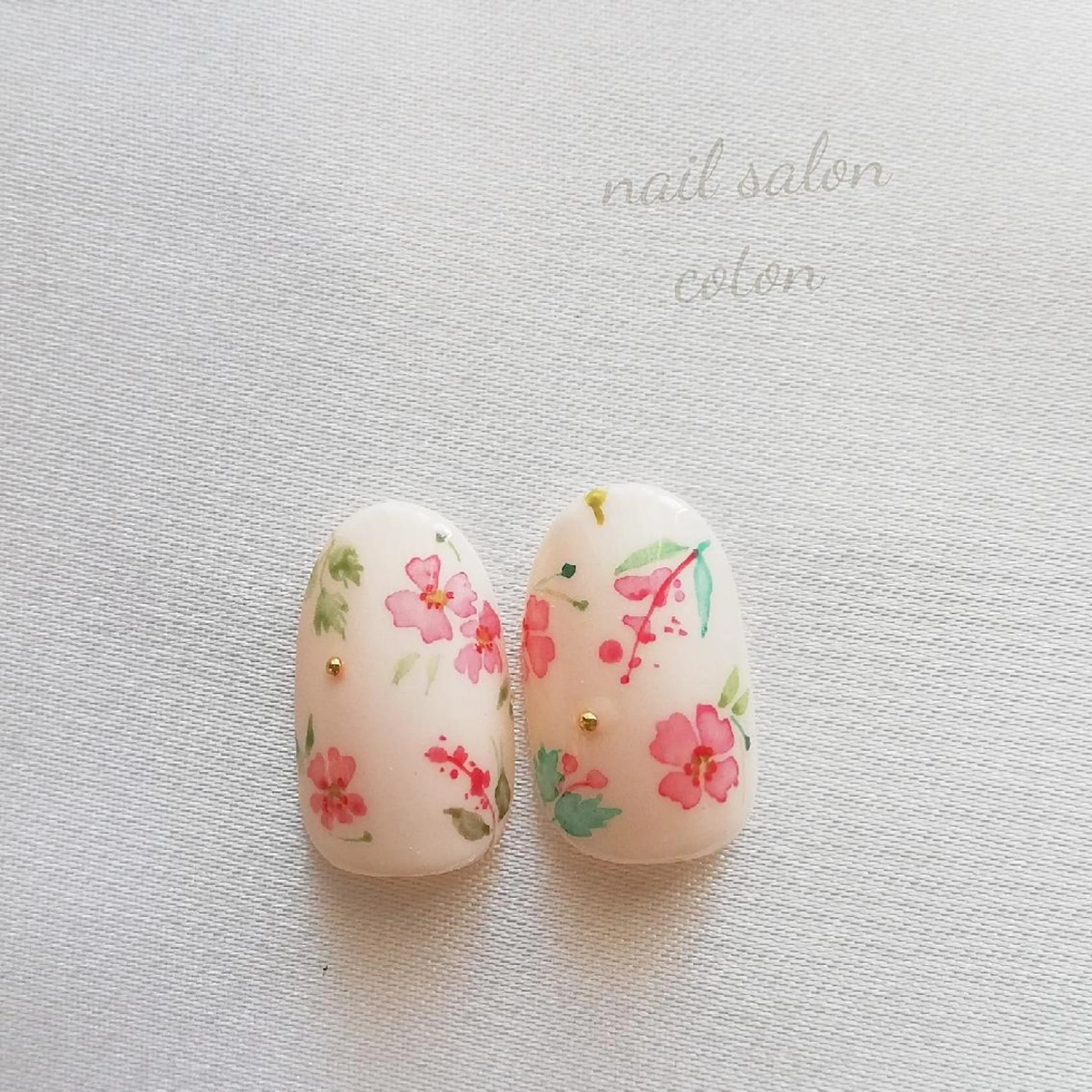 ネイル 🥀ネイルサロン cotonコトン🥀のネイルデザイン