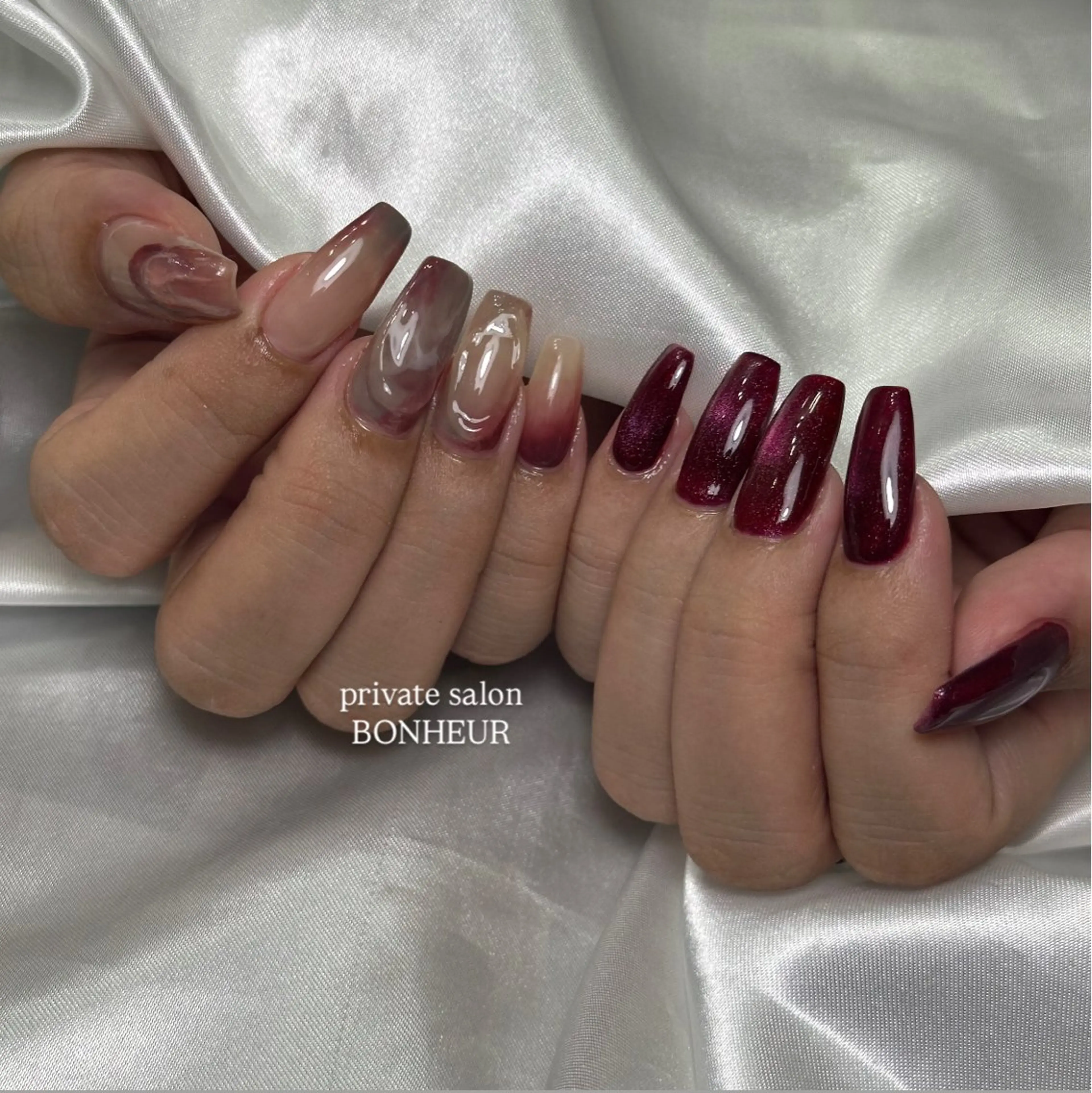 ネイル ハンドネイル BONHEUR Annaのネイルデザイン