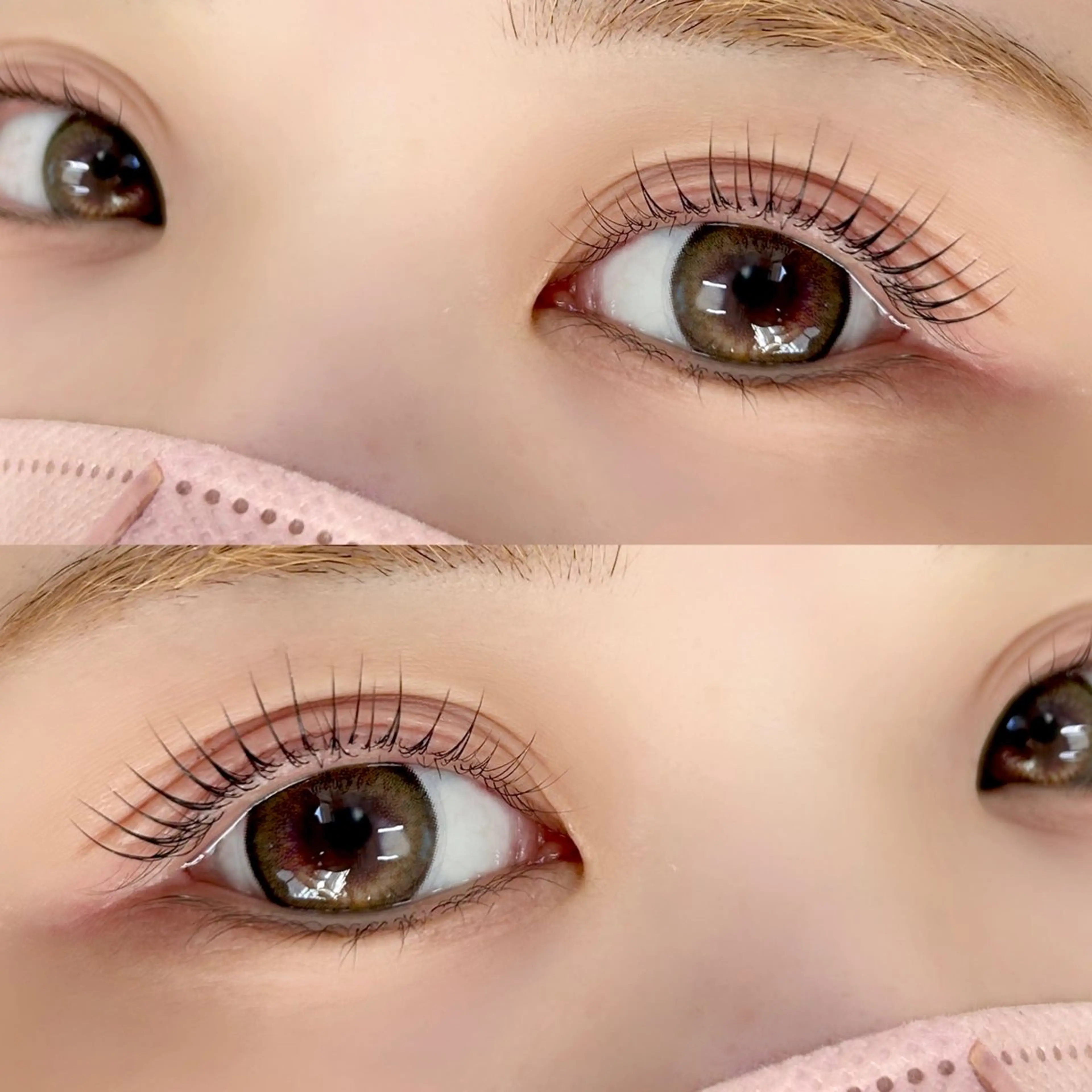 \\中顔面短縮！//上下ラッシュリフト・上下まつぱ☆超お得価格❕パリジェンヌに変更可◎の写真