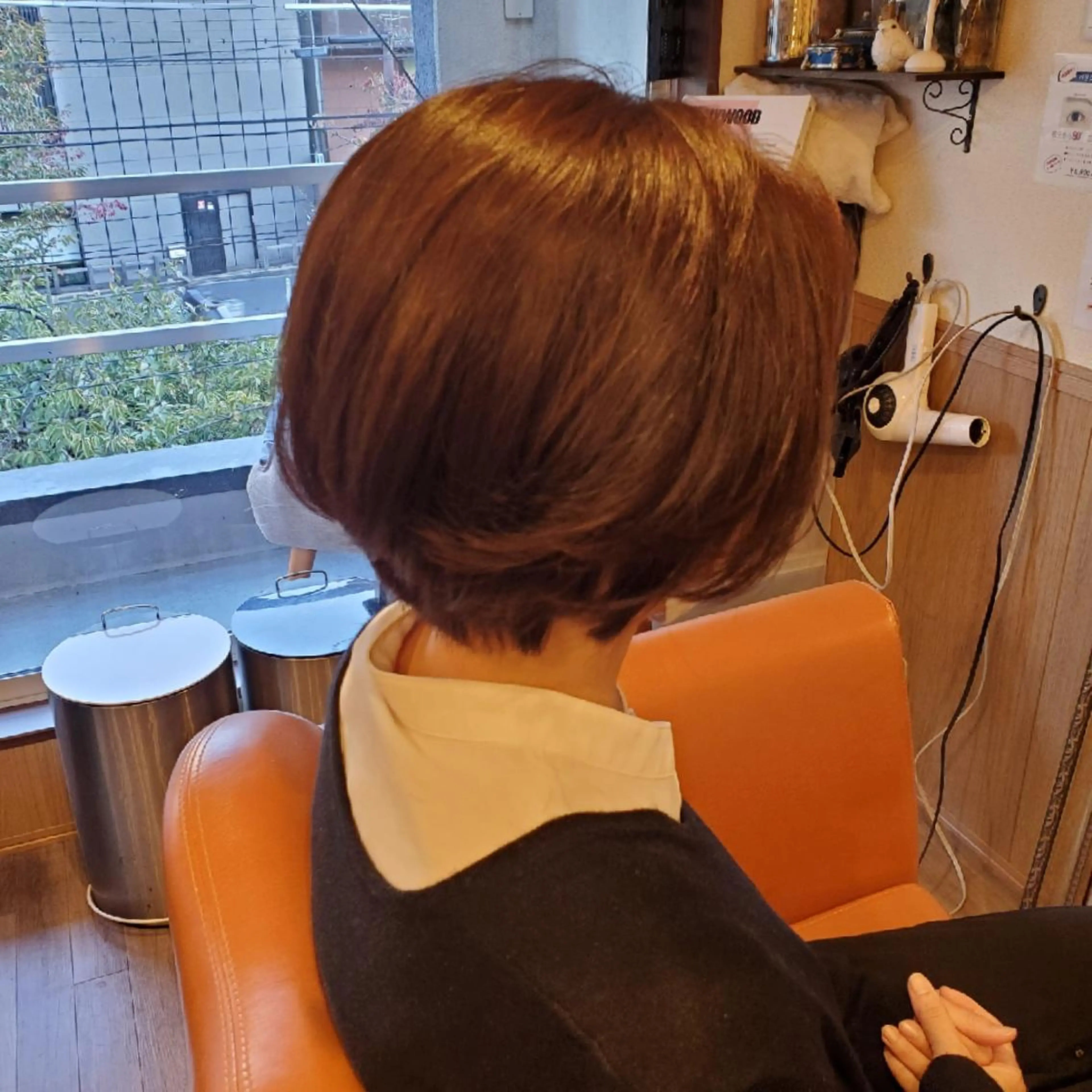 ショート カラー アディクシーカラー ブリーチ イルミナカラー 外国人風カラー トリートメント カット ヘアカラー トリートメント spa hair  ark 富井直美のヘアスタイル