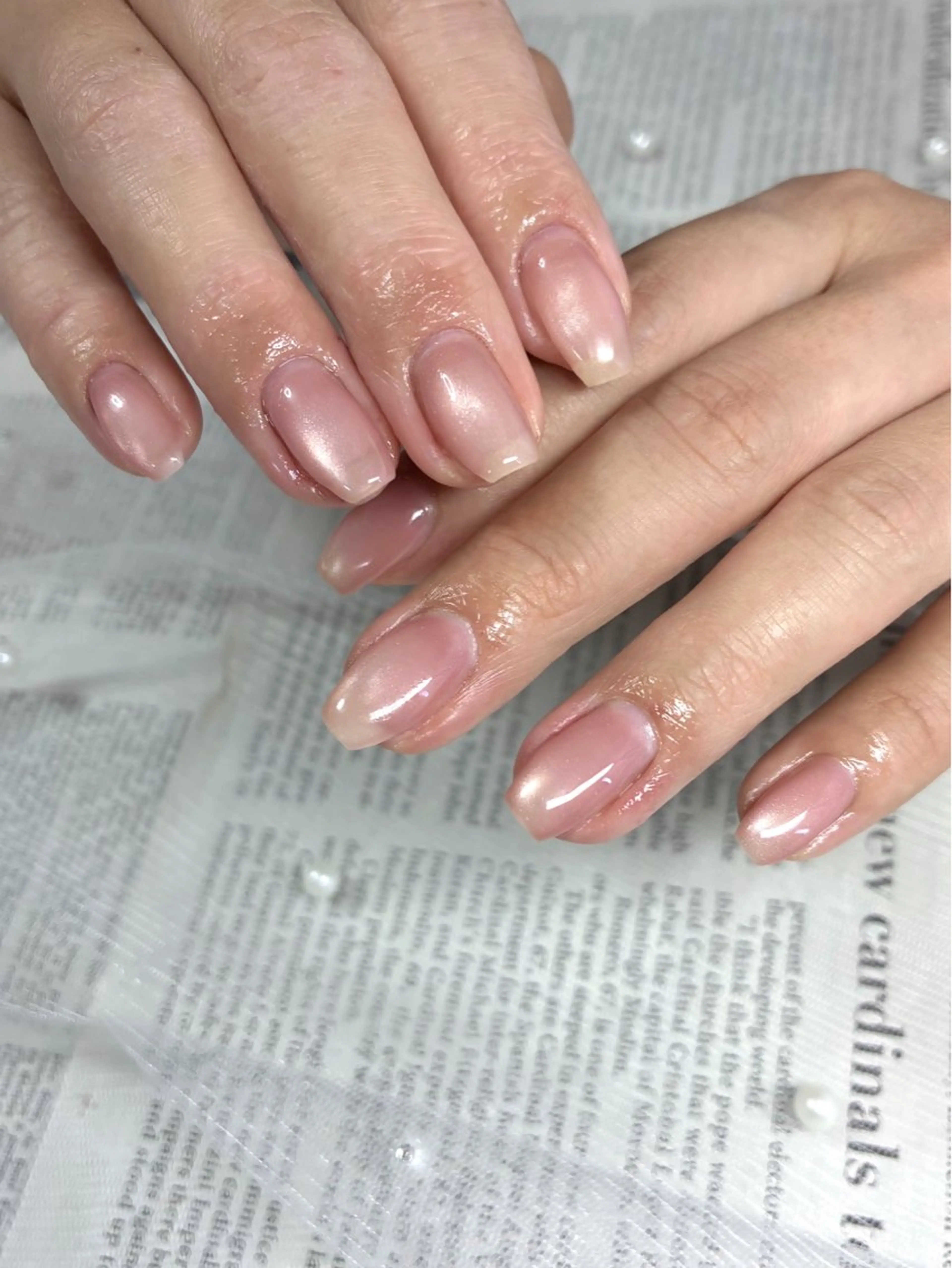 ネイル マグネットネイル shiki_nail 🪐のネイルデザイン