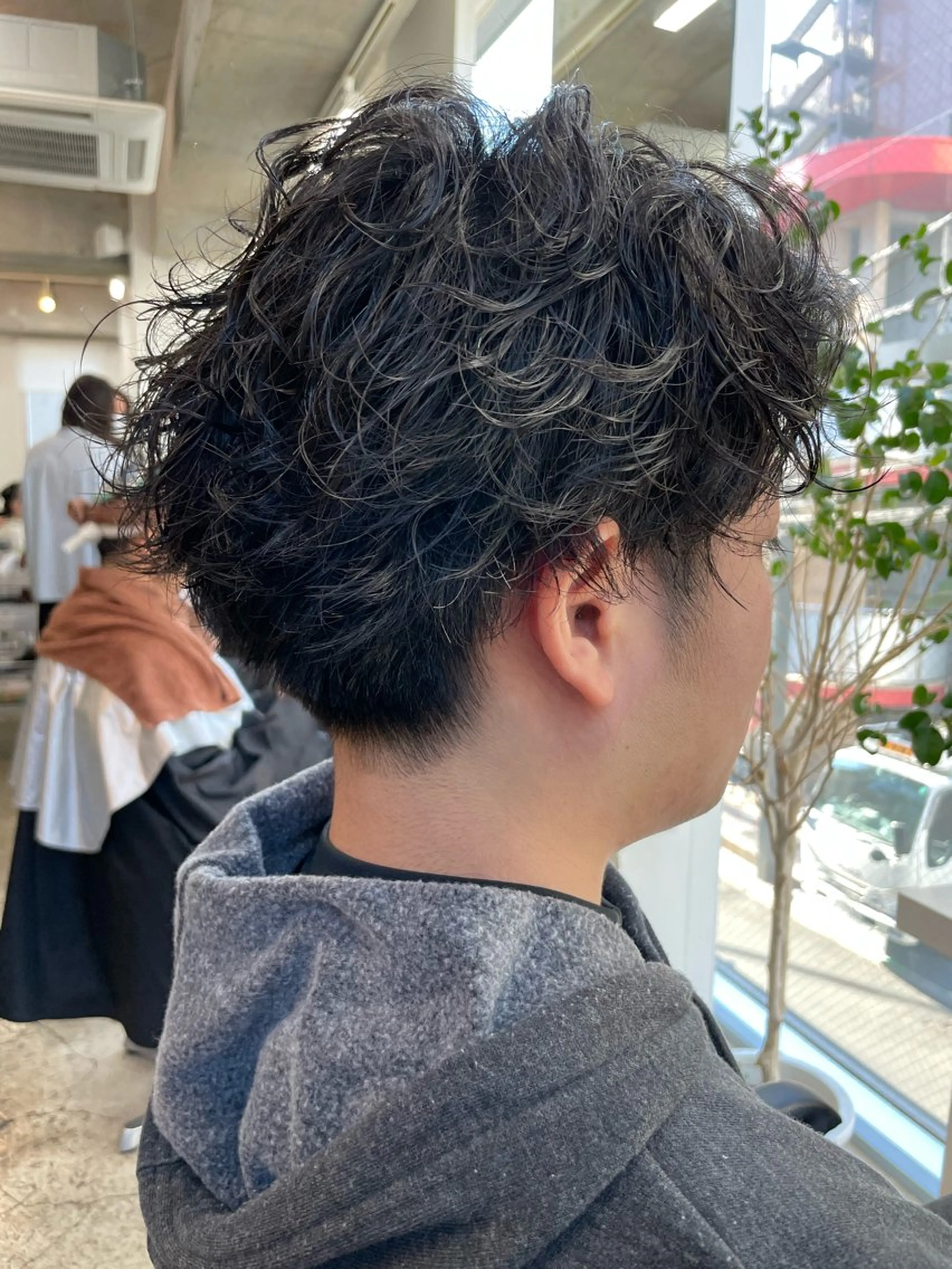 パーマ 【メンズパーマ】比嘉 啓人のヘアスタイル