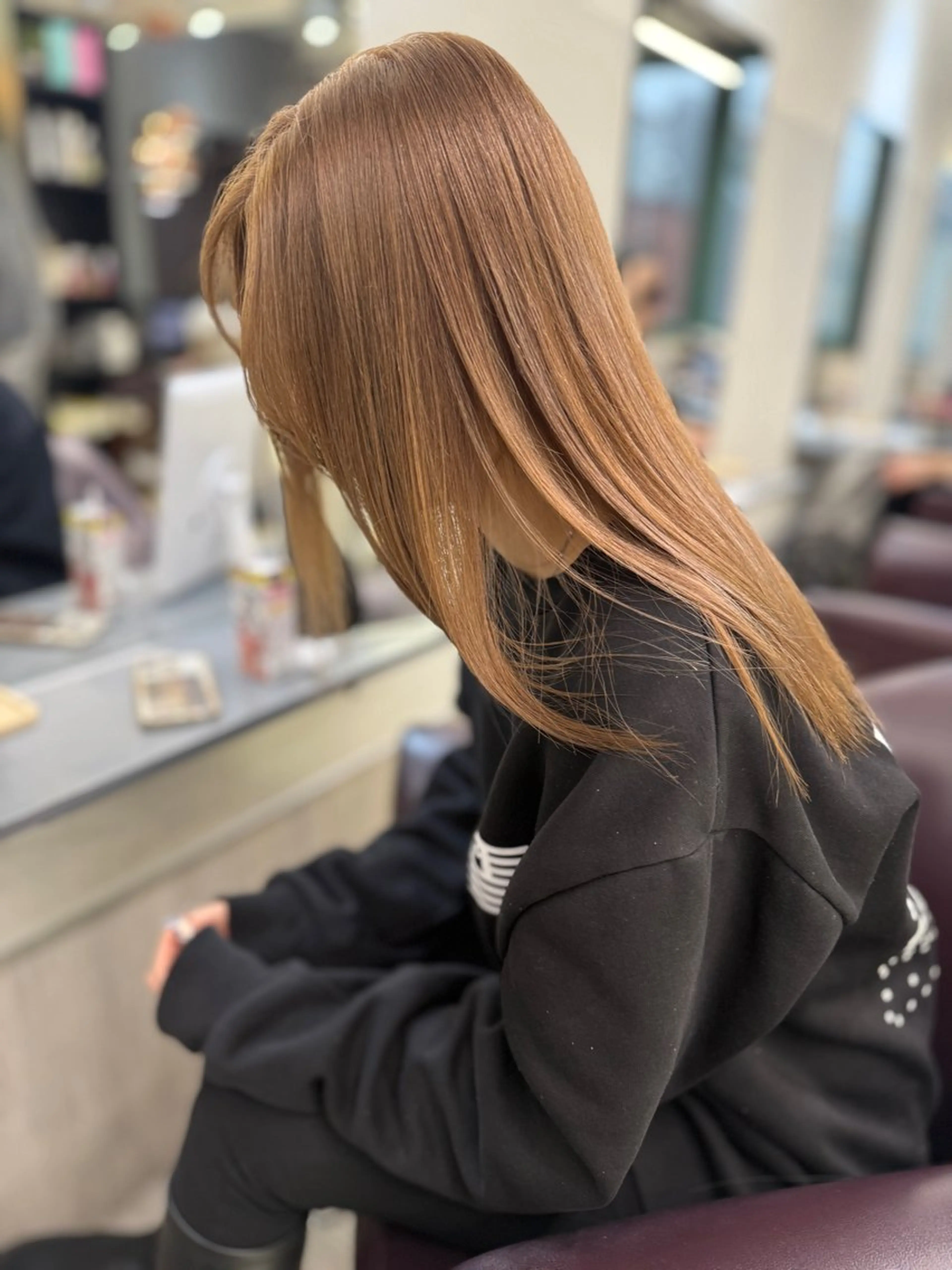 ロング カラー カット ヘアカラー トリートメント 天神大名/ブリーチ 鶴岡和幸/ハイトーンのヘアスタイル