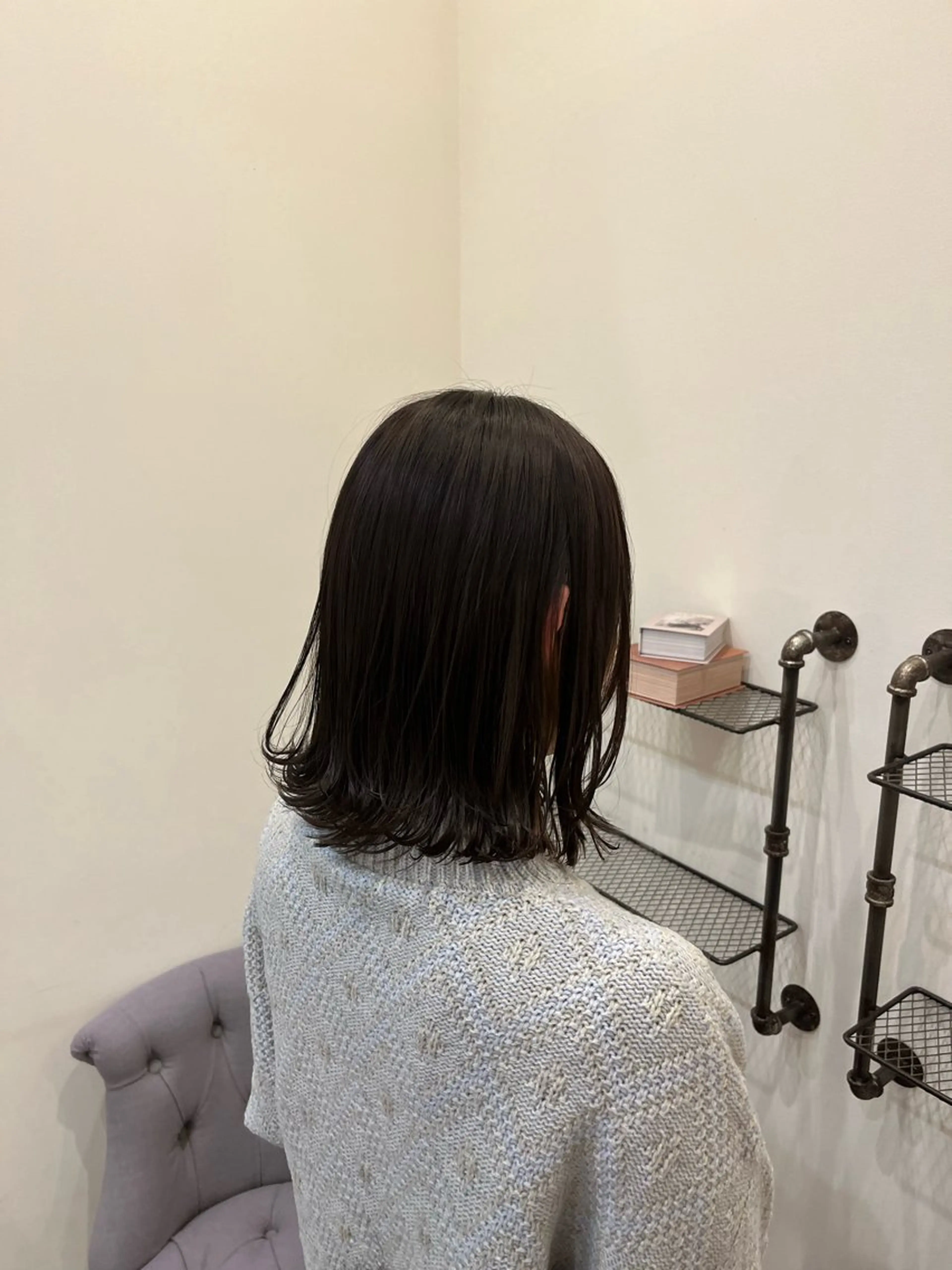 ミディアム LORAN 寺田のヘアスタイル