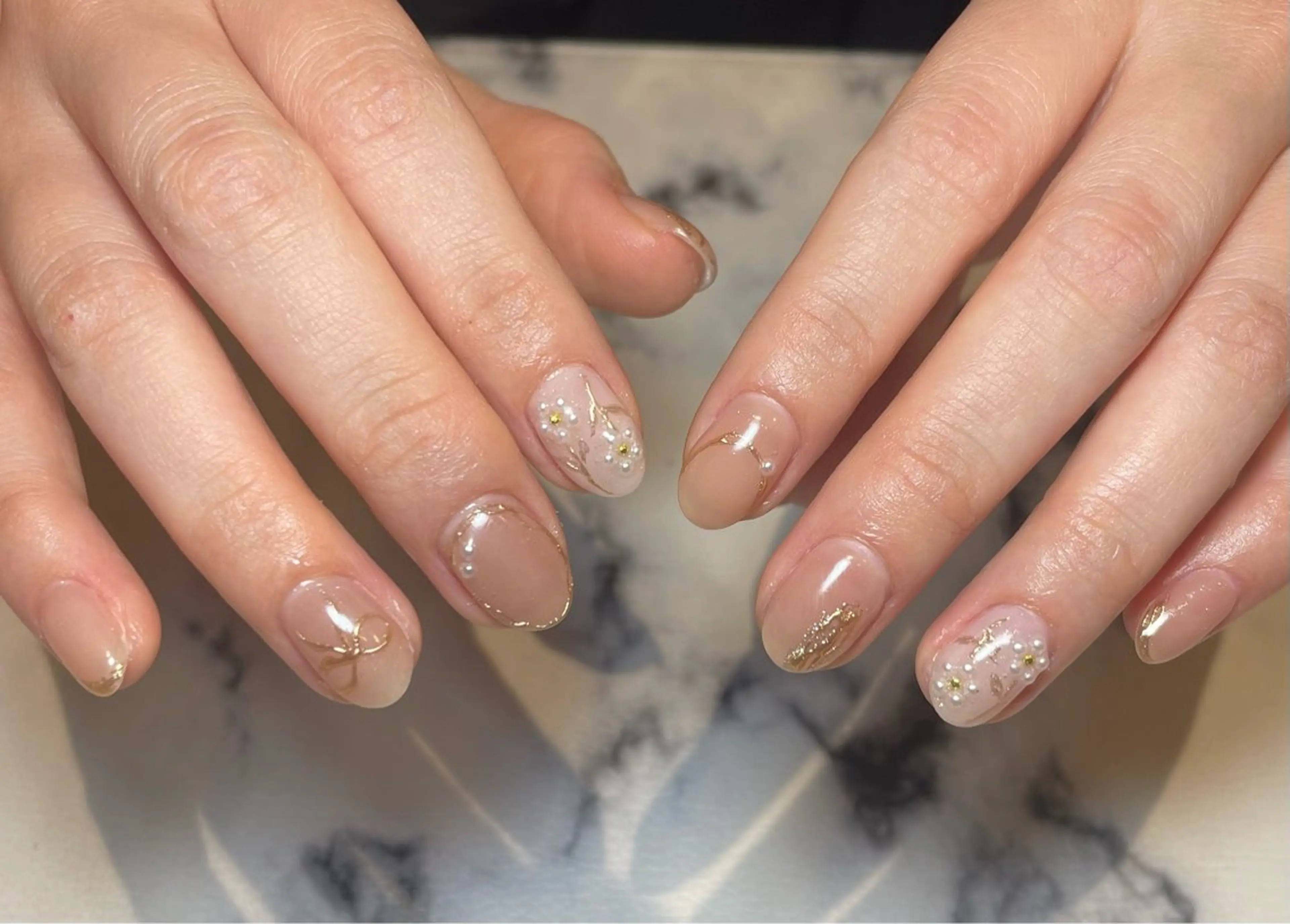 ネイル ハンドネイル 奥田 加奈子のネイルデザイン