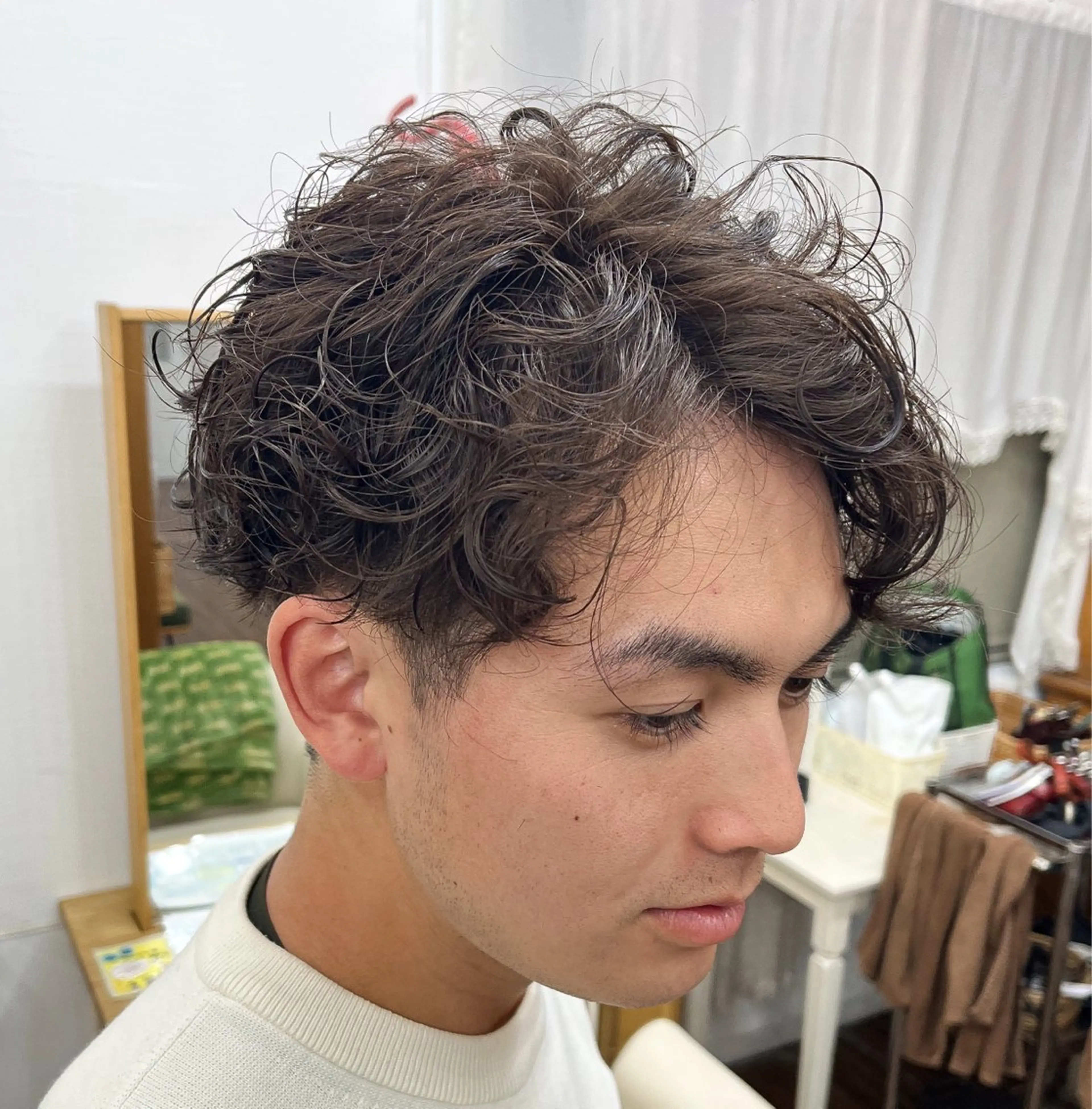 ショート パーマ ツイストスパイラルパーマ スパイラルパーマ カット パーマ YUIMARL 倉敷店🌸SAEのヘアスタイル