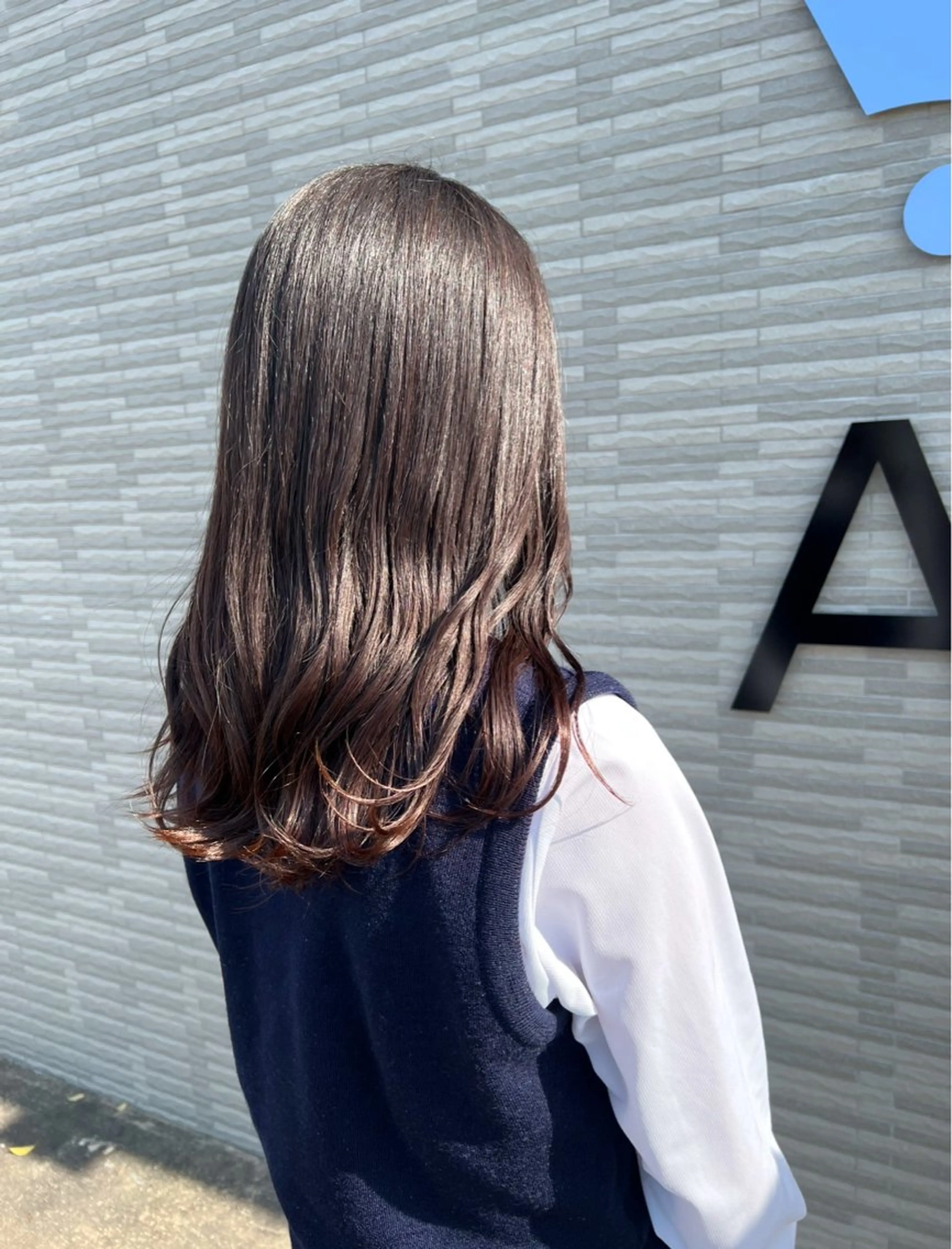 セミロング 透明感/レイヤー💎 髪質改善/希美のヘアスタイル