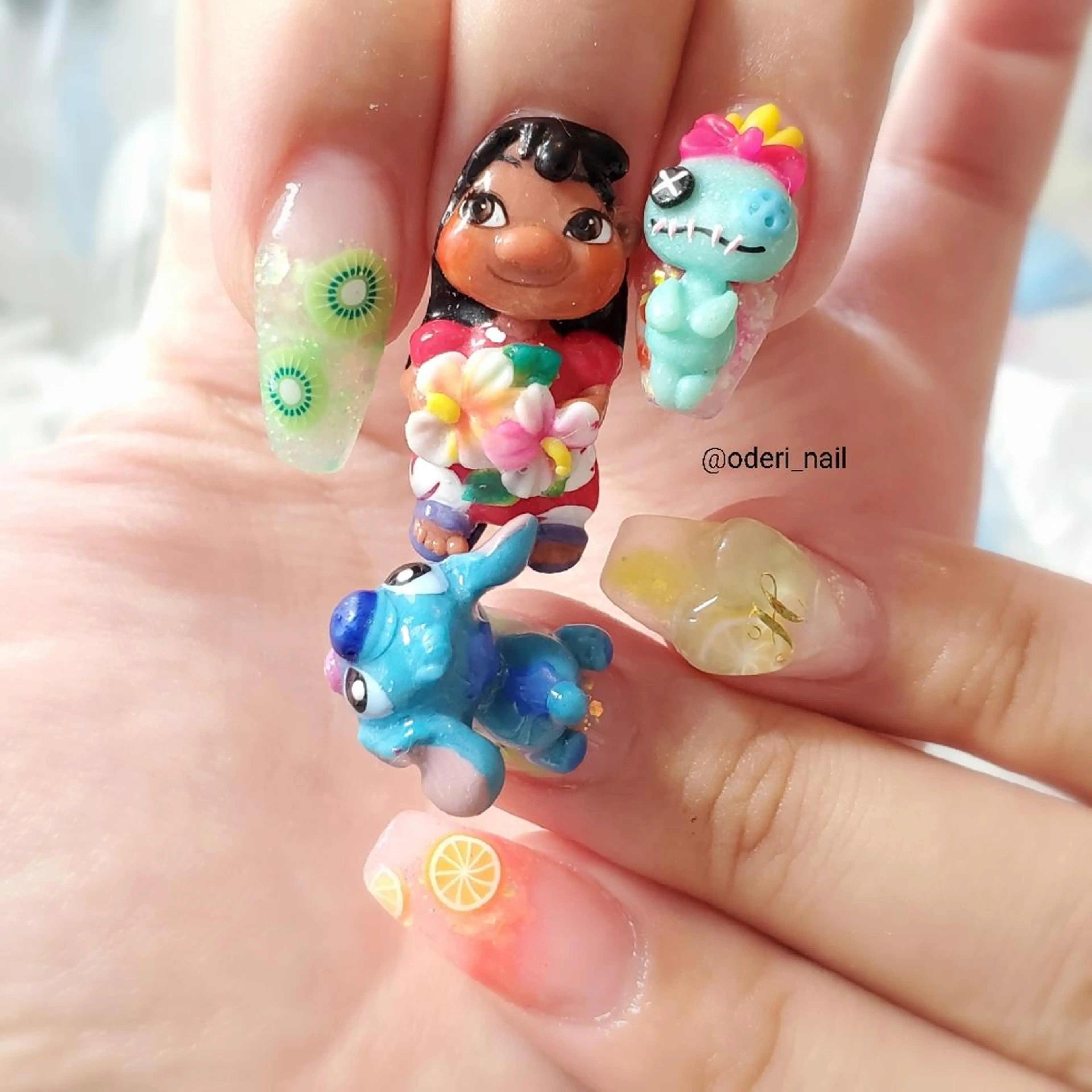 ネイル アートネイル ジェルネイル おで@ oderi_nailのネイルデザイン