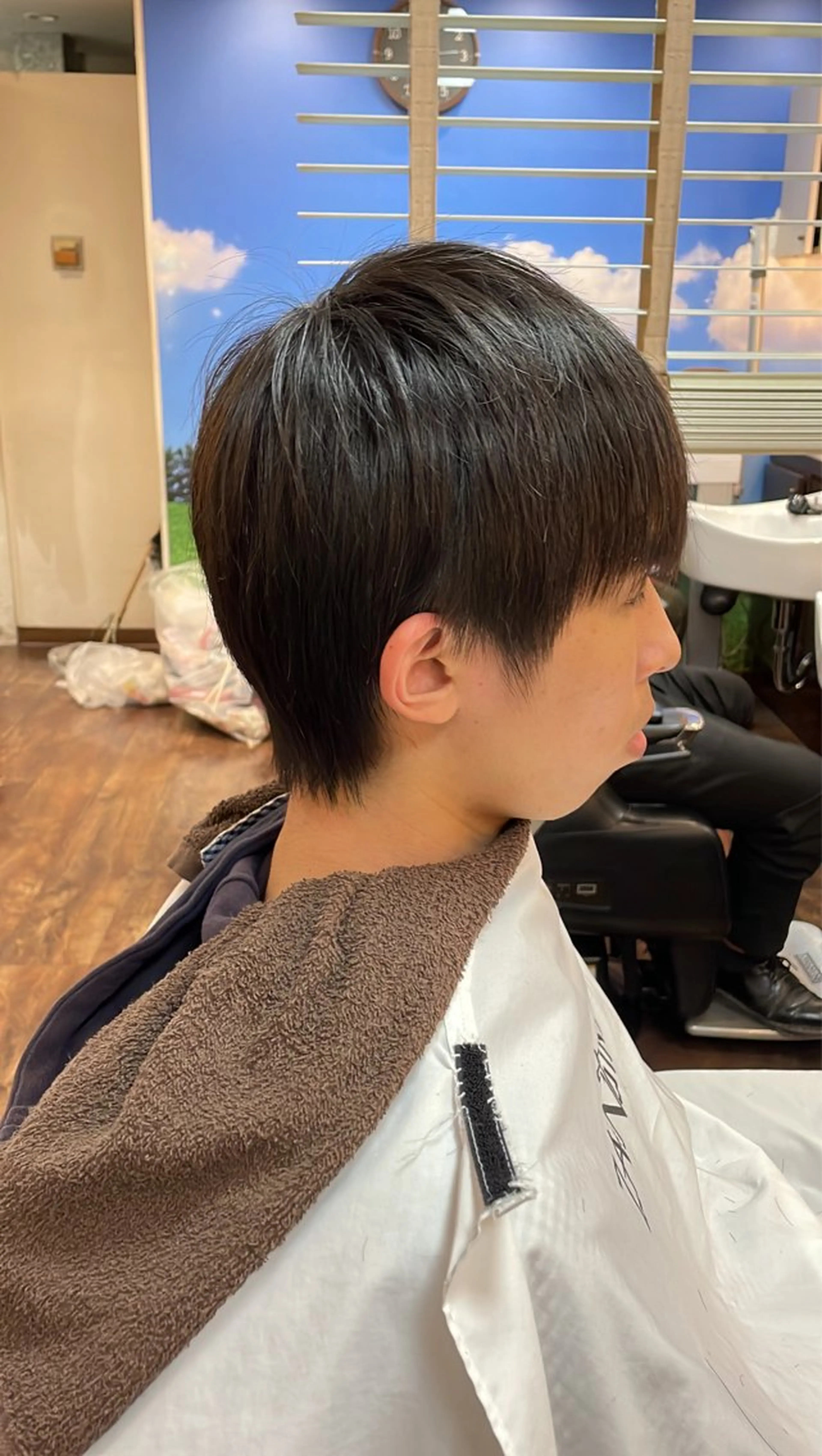 ミディアム 有田 大輝のヘアスタイル