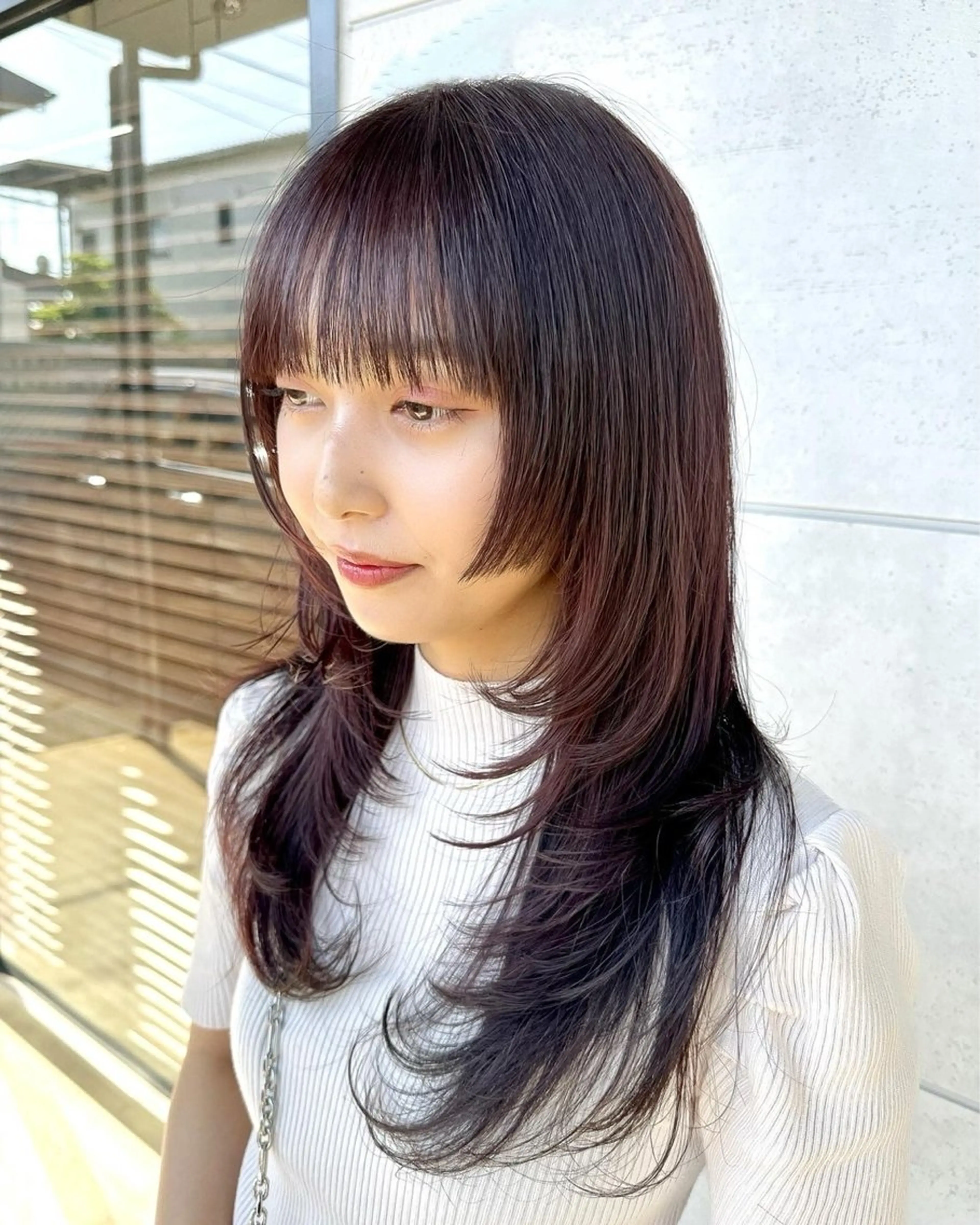 カラー ヘアカラー トリートメント Sora /eve hairのヘアスタイル