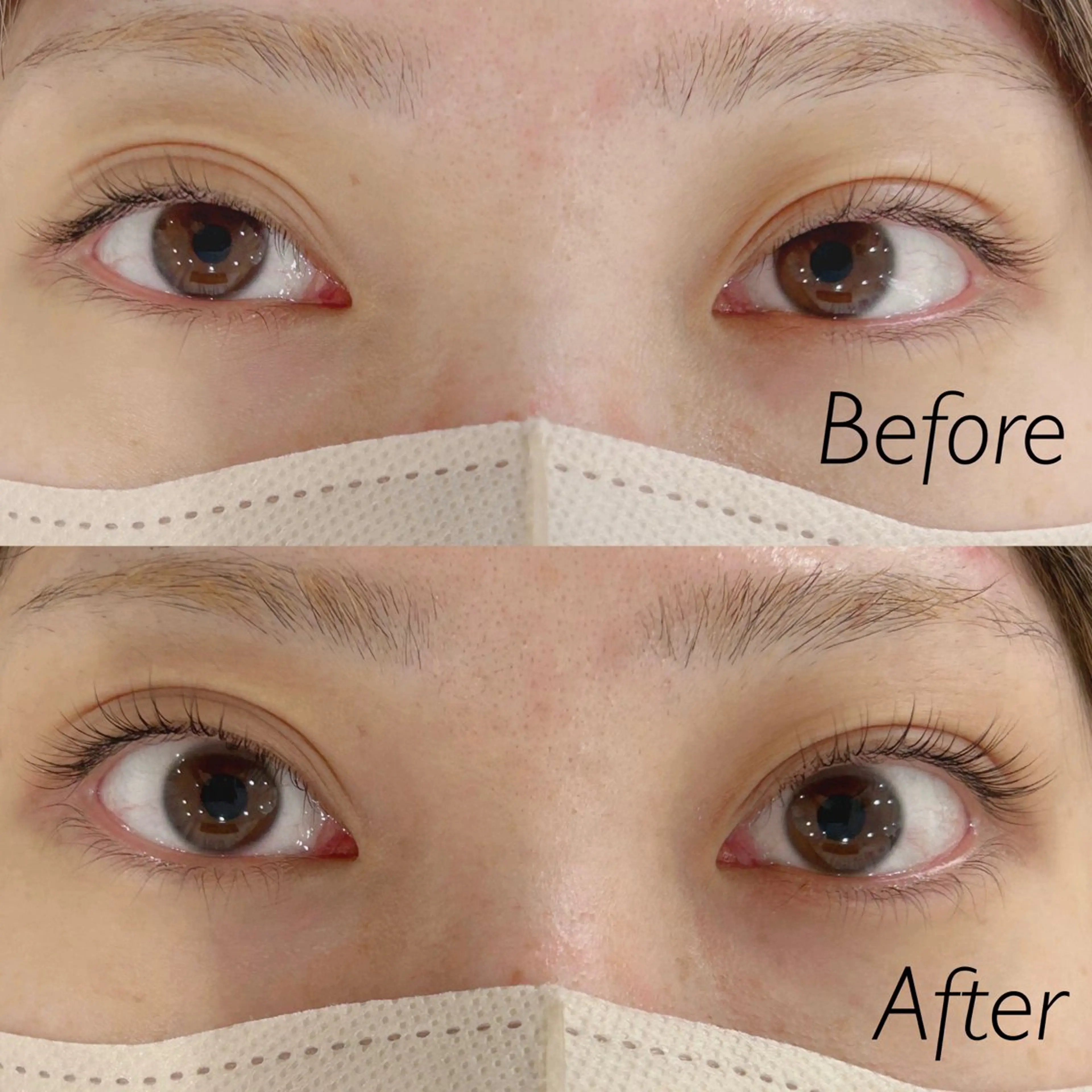 マツエク・マツパ 下まつげエクステ 一重×まつ毛パーマ 🥞ツノダ eyelash🧸のマツエク・マツパデザイン