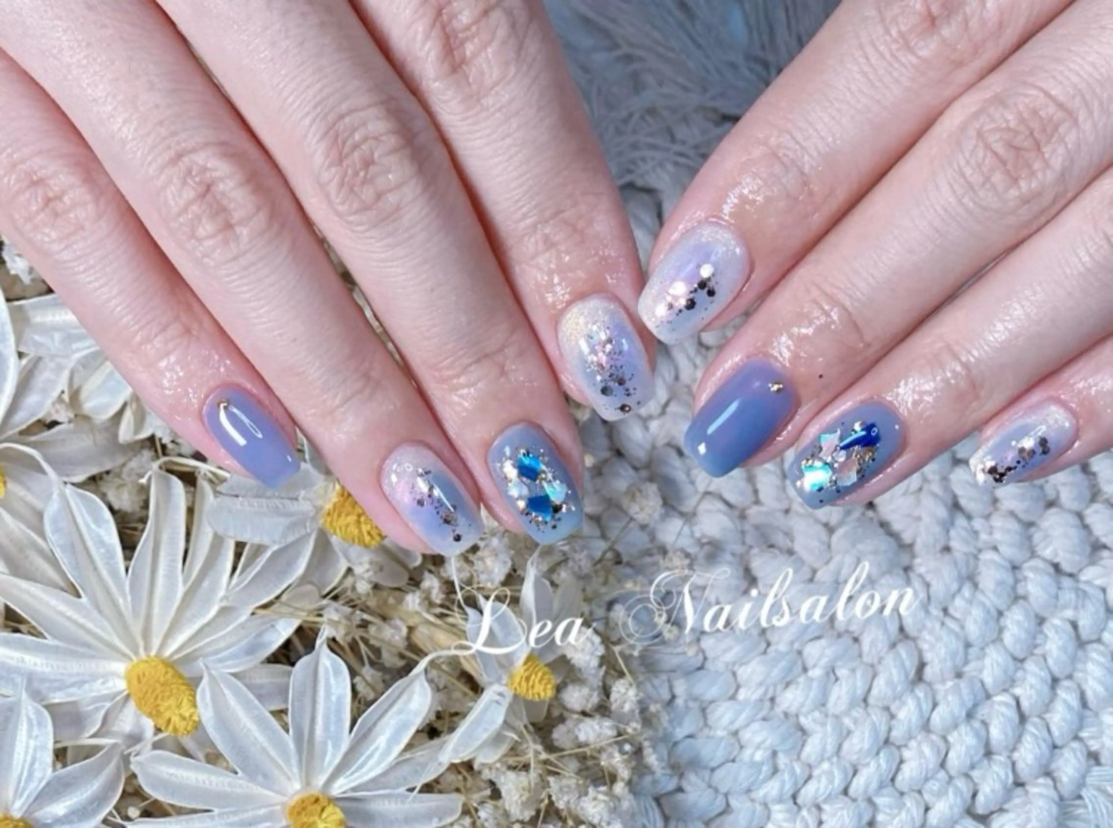 ネイル チークネイル フラッシュネイル フットネイル フレンチネイル ジェルネイル ハンドネイル ハンドケア Luxe Nail Salonのネイルデザイン