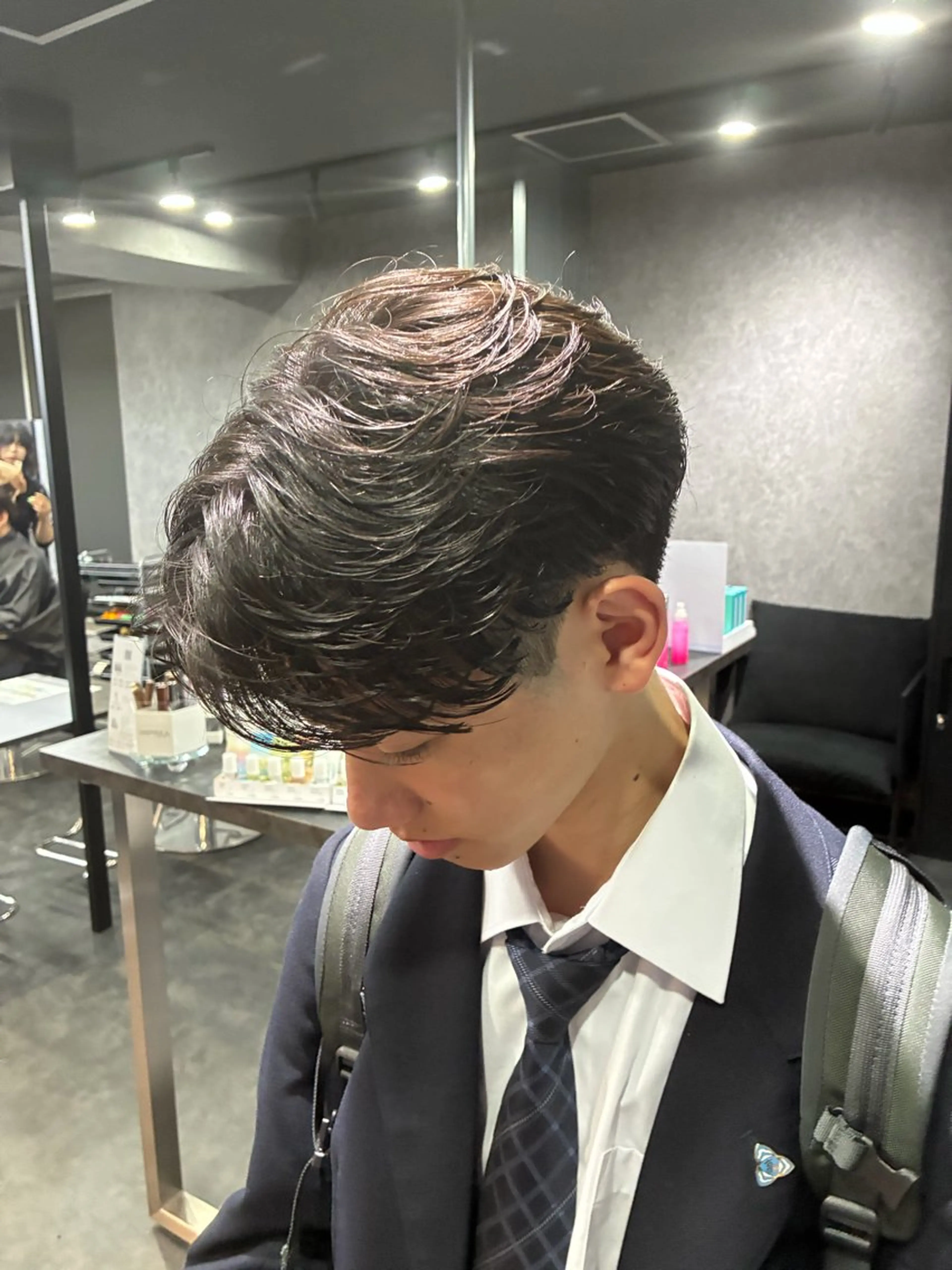 パーマ メンズ 深野 ちさとのヘアスタイル