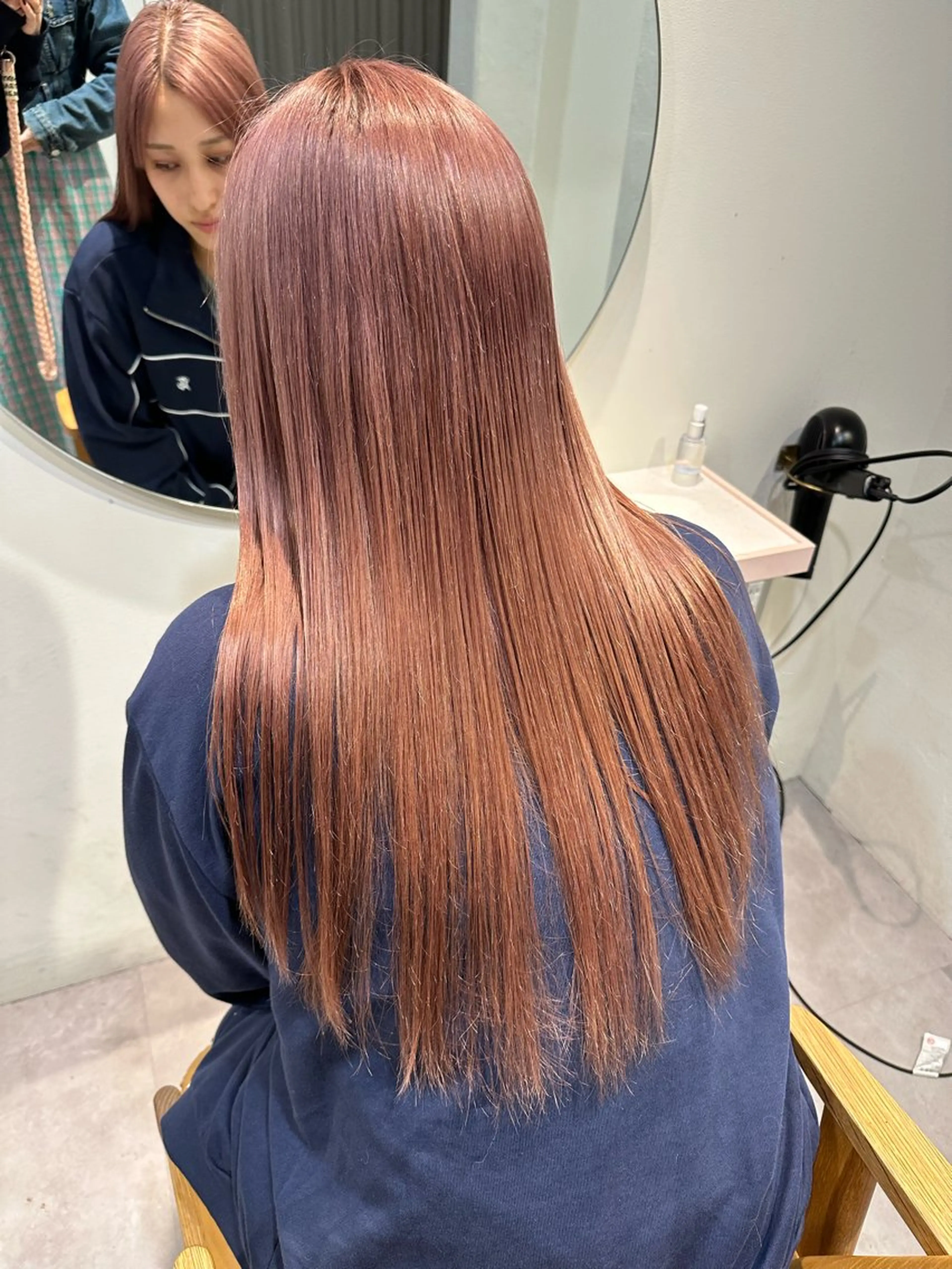 ロング カラー HANAME 原宿美容室のヘアスタイル