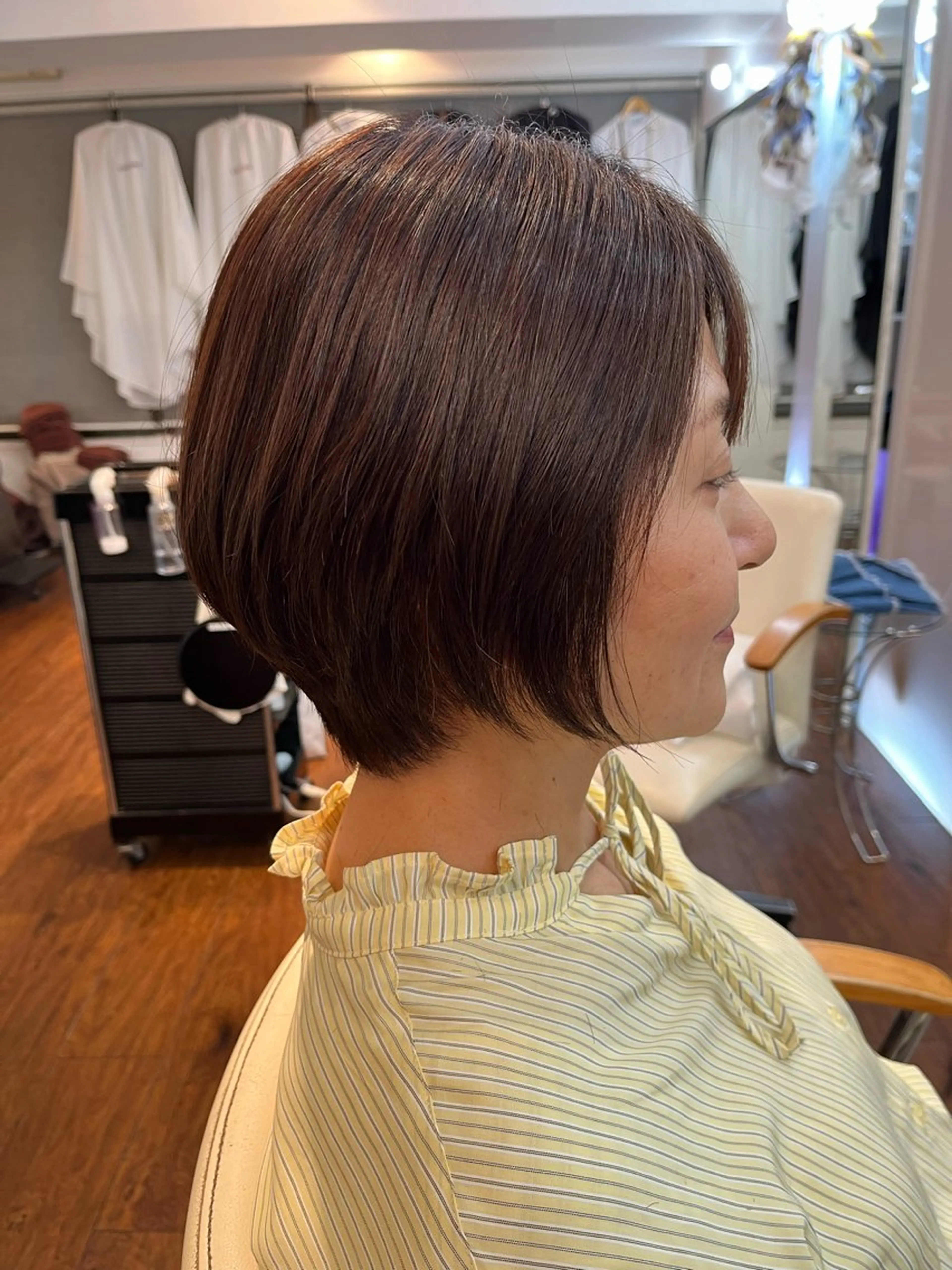 ショート カット ヘアカラー トリートメント 短髪/レイヤー/ ハイライト/琉雅🦀のヘアスタイル