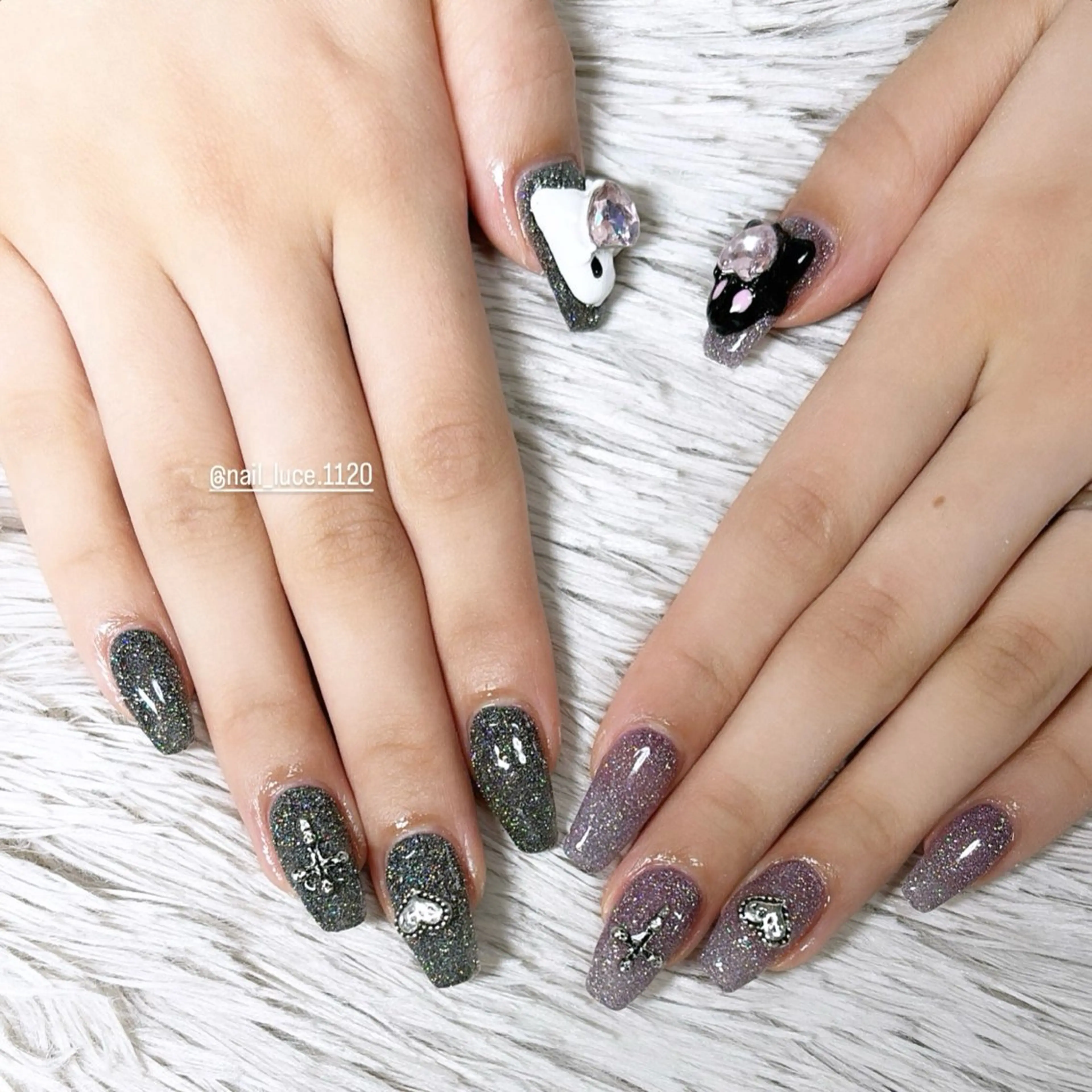 ネイル フラッシュネイル ジェルネイル ハンドネイル 竹内 ことよのネイルデザイン