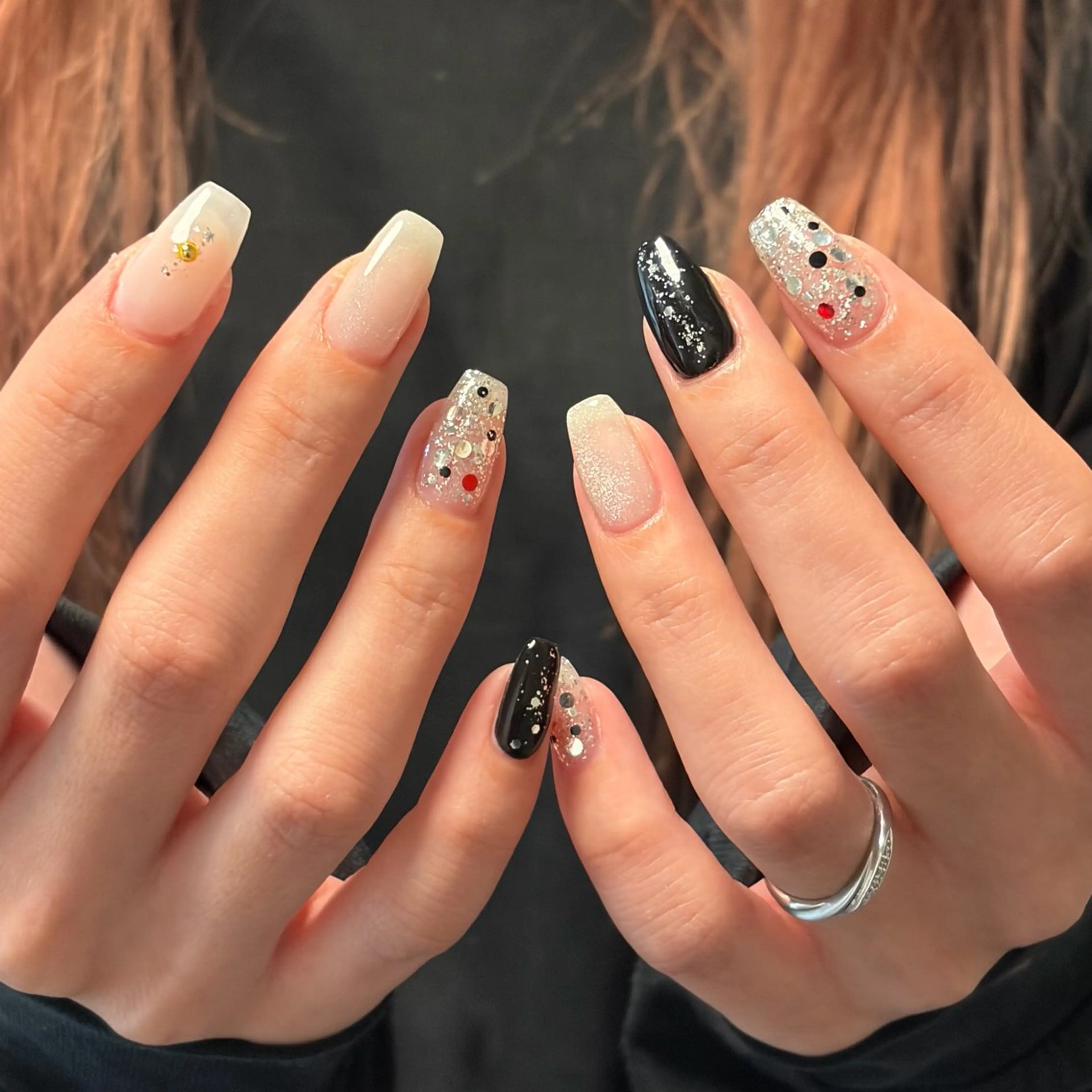 ネイル キラキラネイル ハンドネイル an ｜青山ネイルのネイルデザイン