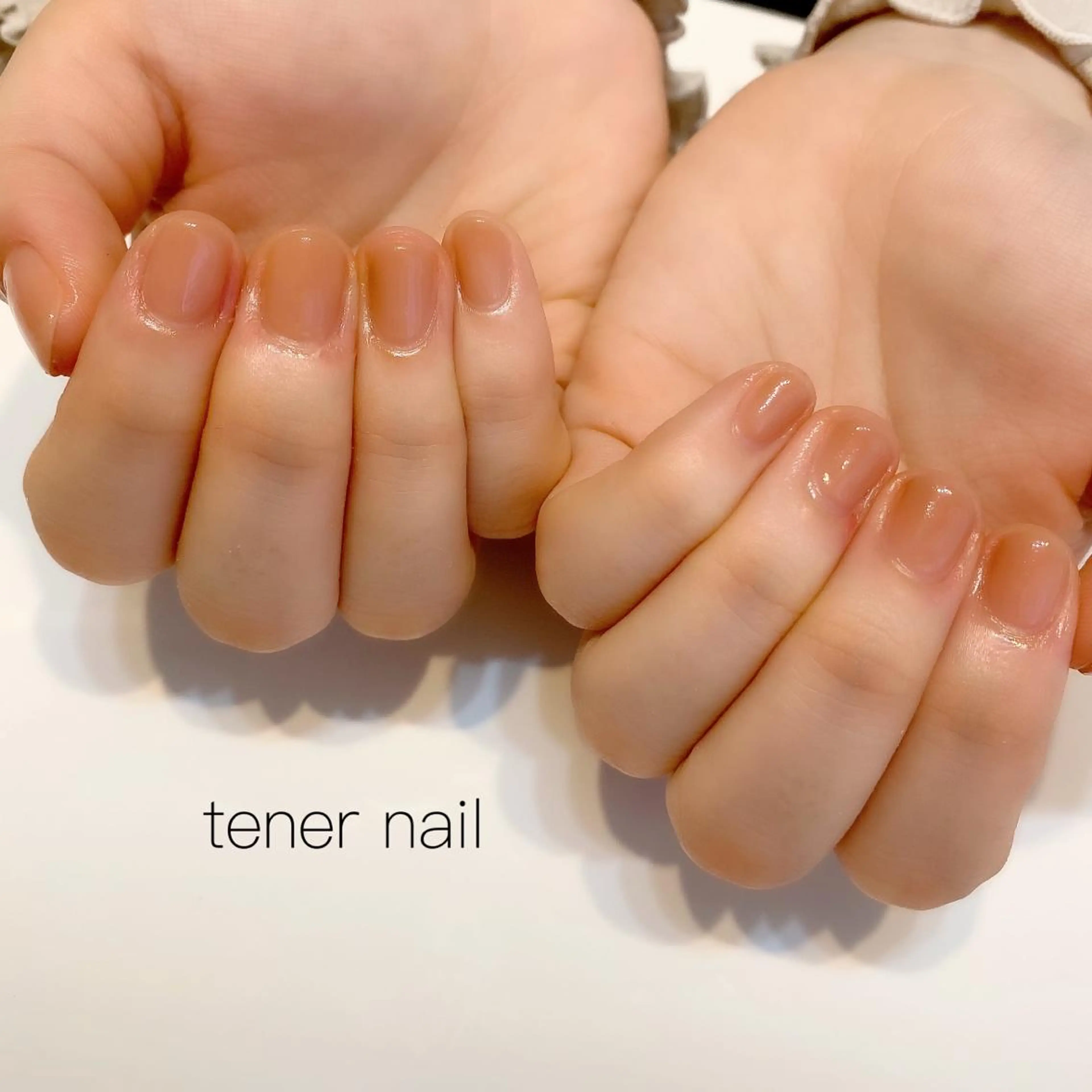ネイル オフィスネイル ワンカラーネイル テネルネイル tener nailのネイルデザイン