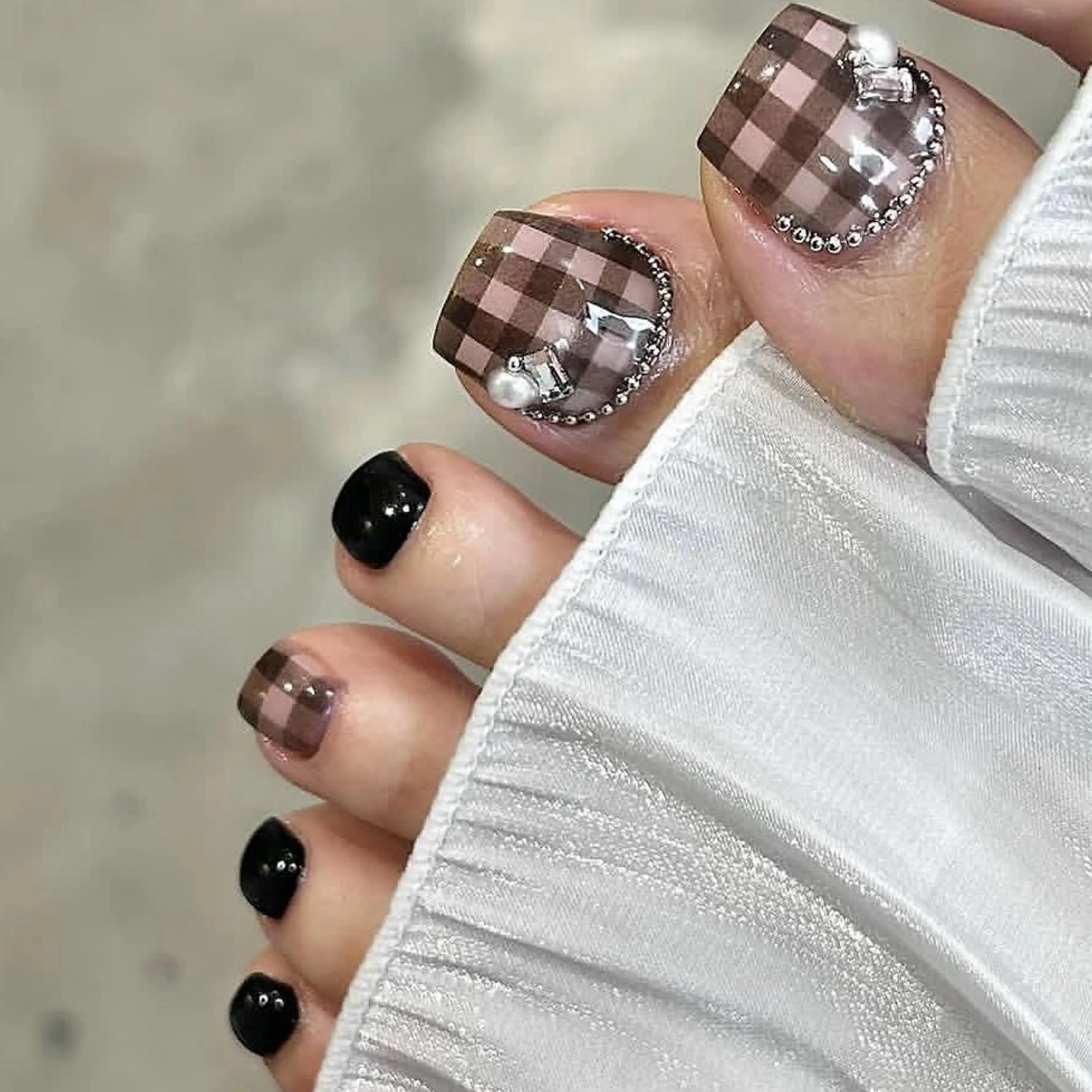 ネイル フットネイル 韓国ネイル 新大久保 💅Ayumiのネイルデザイン