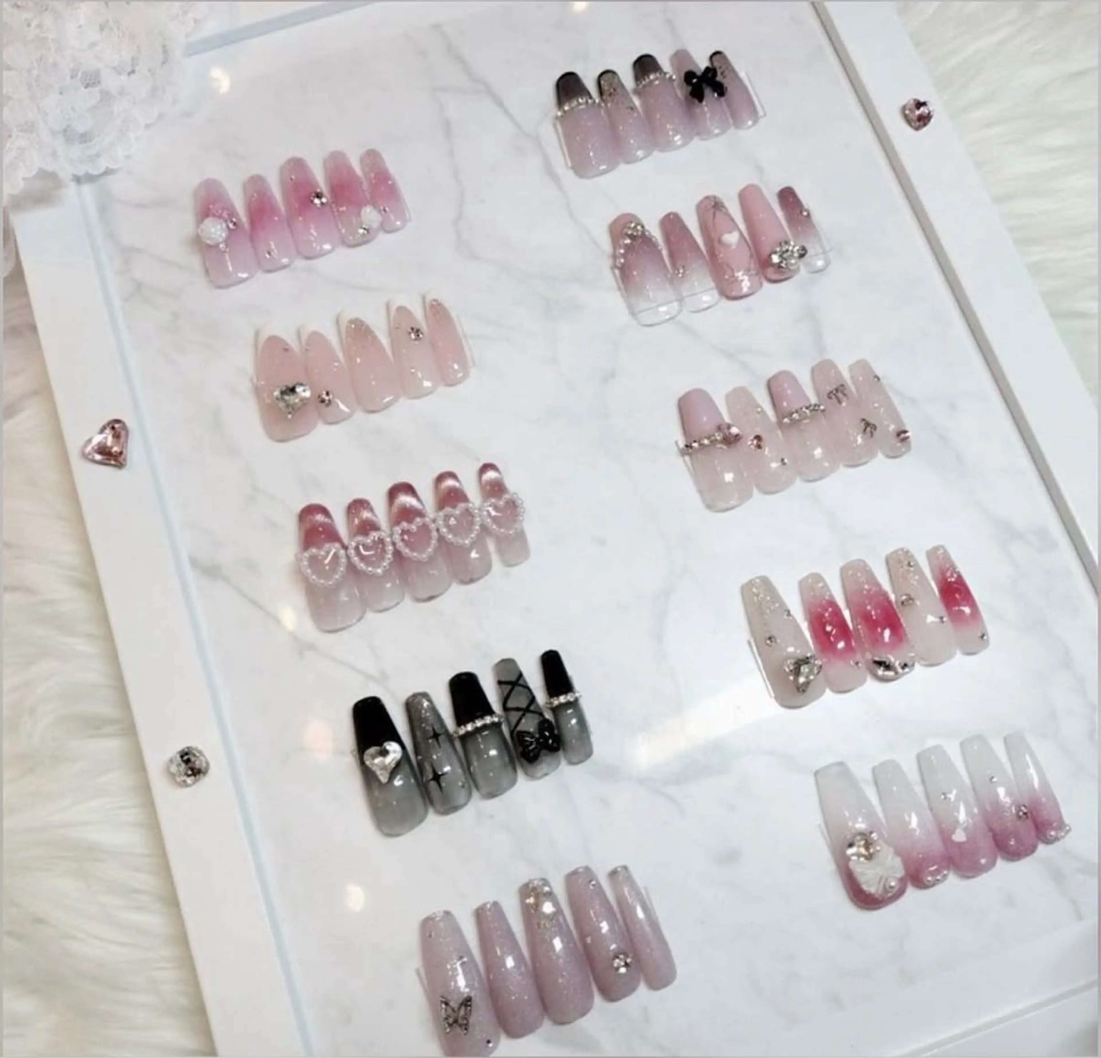 ネイル ジェルネイル ayumi‪‪❤︎‬ Betty Nailのネイルデザイン