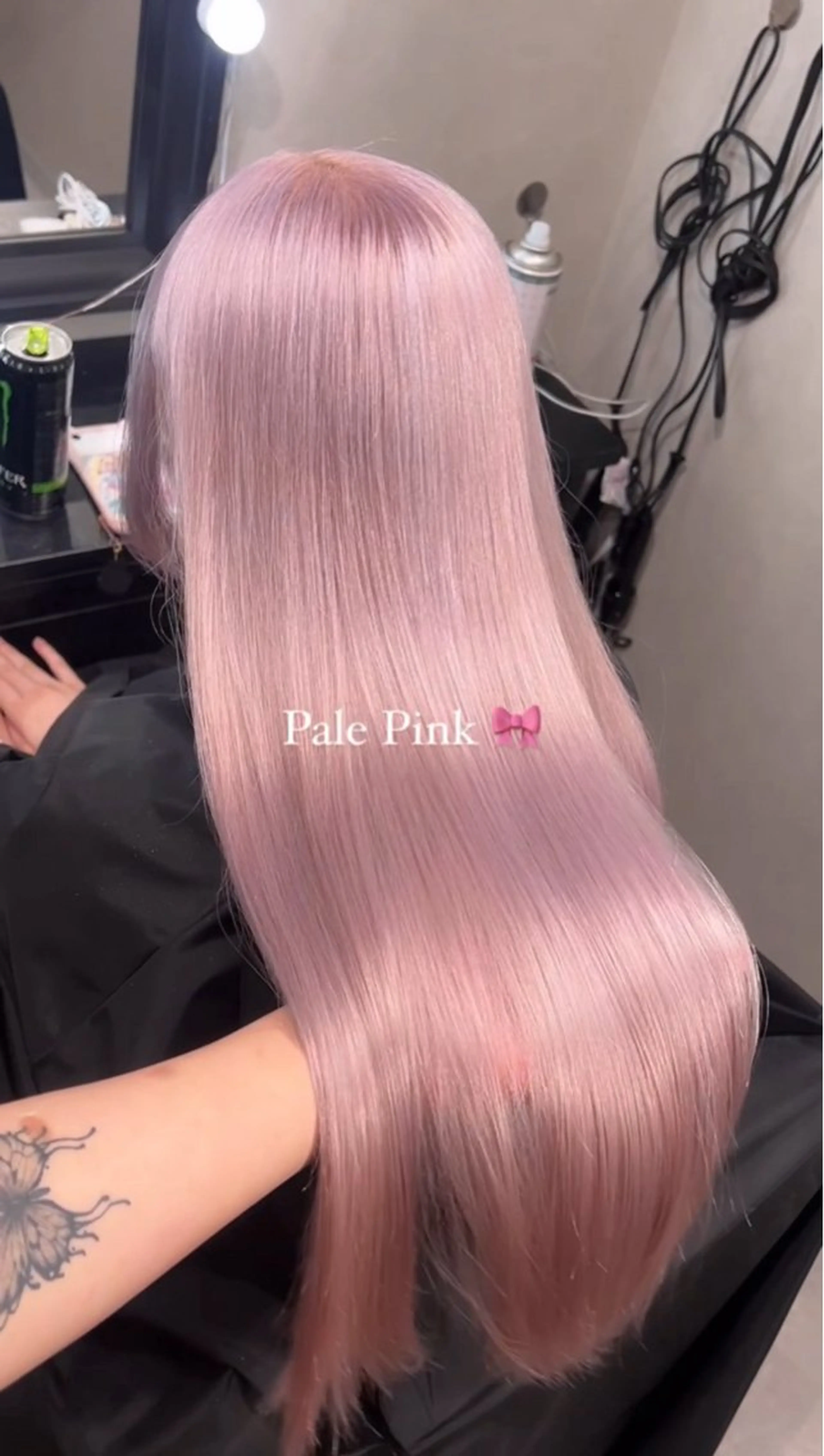 カラー 【大阪】縮毛矯正×ハ イトーン✨のヘアスタイル