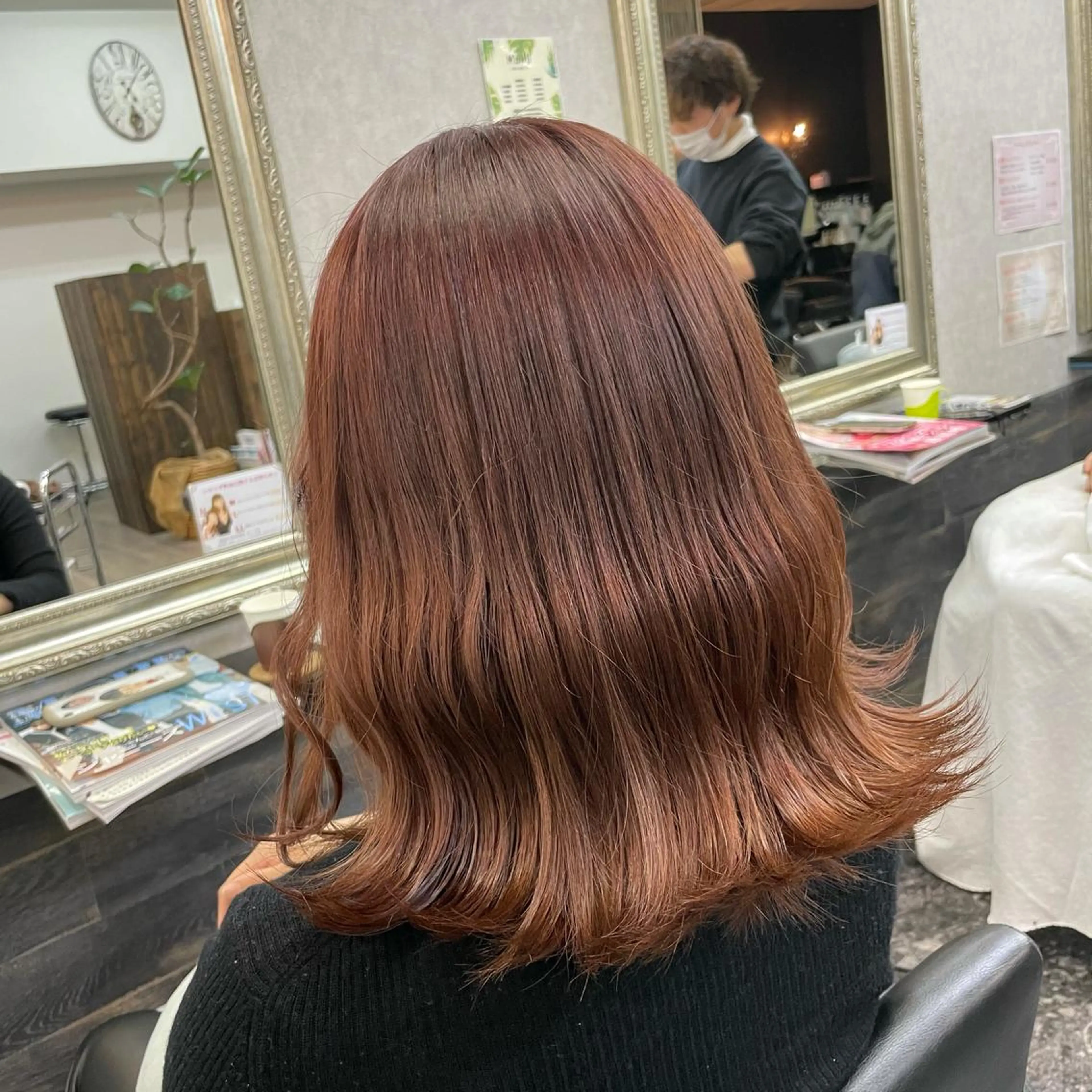 ミディアム カラー N-plants 楓のヘアスタイル