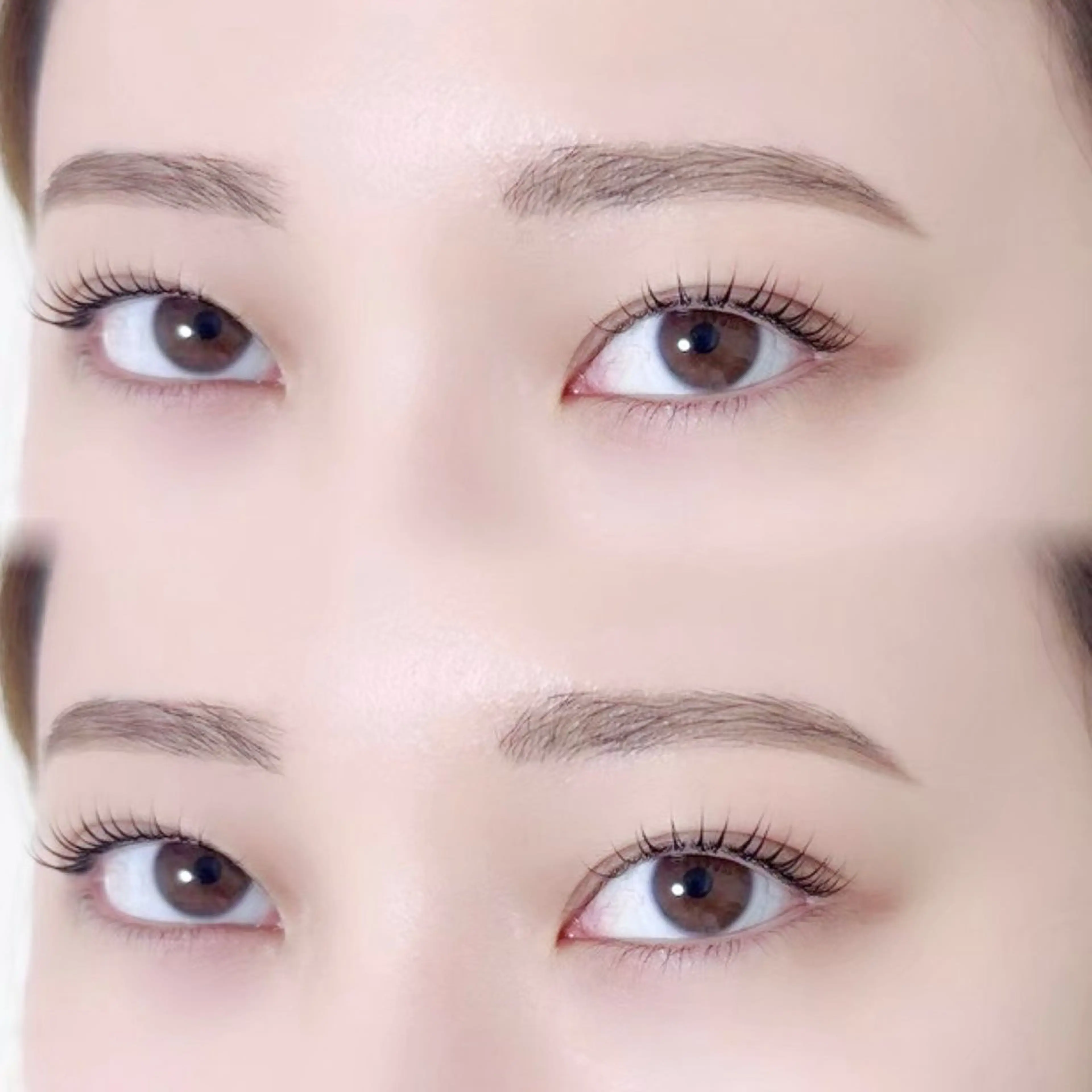 マツエク・マツパ ナチュラル 一重×まつ毛パーマ A アイブロウ33大名店の眉毛・アイブロウイメージ