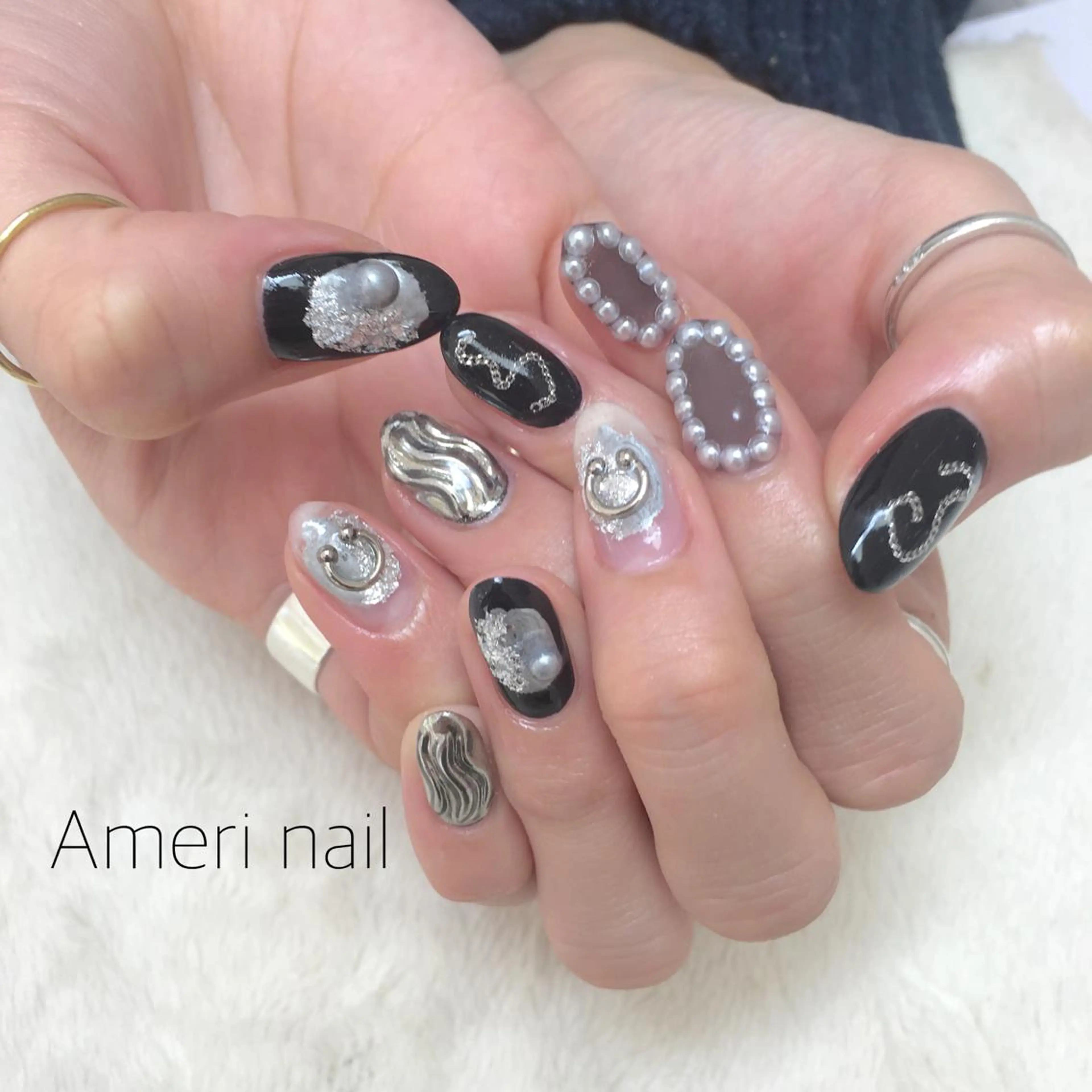 ネイル ハンドネイル Ameri nail /UKIのネイルデザイン