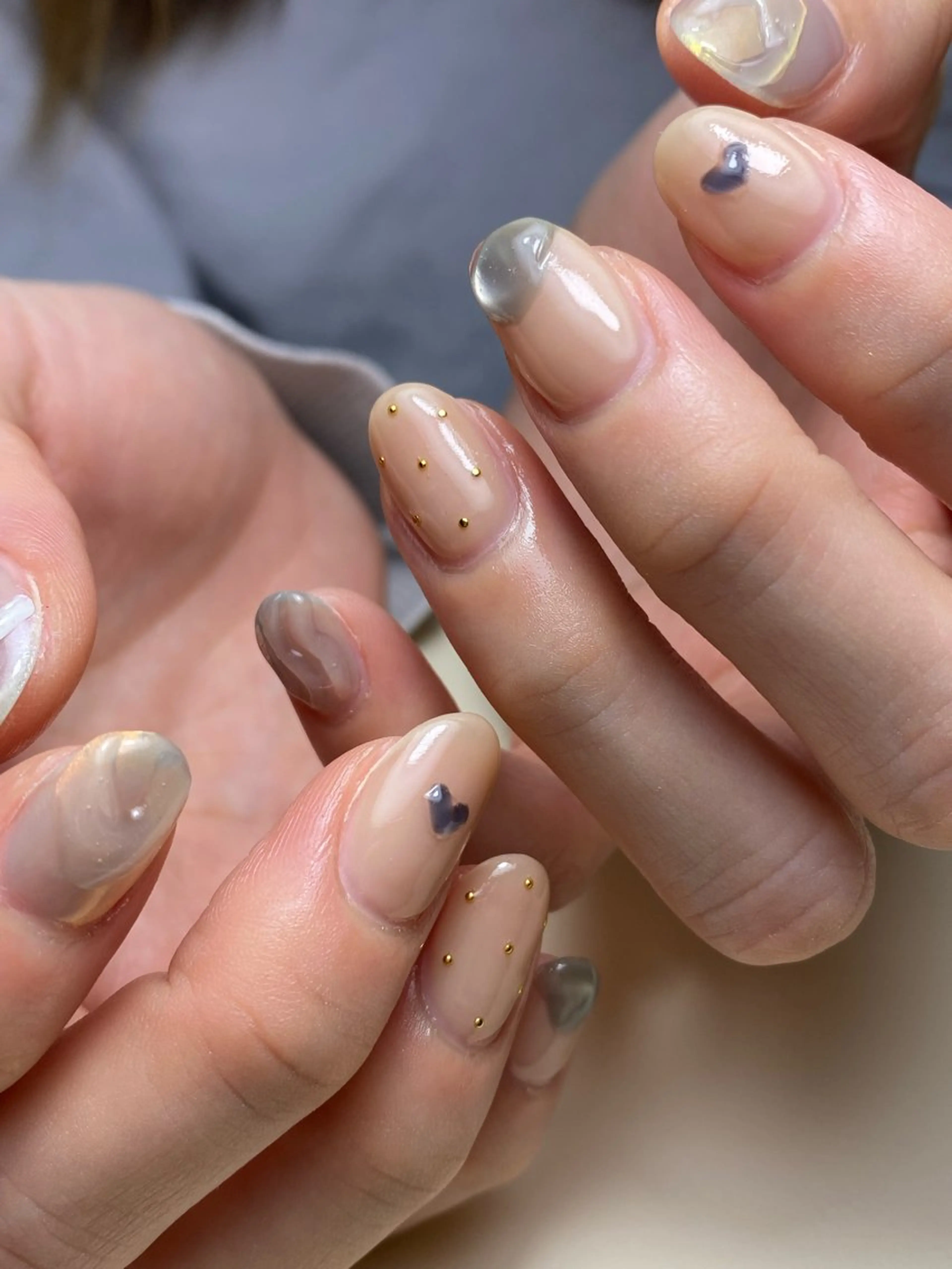 ネイル ハンドネイル atelier moamのネイルデザイン