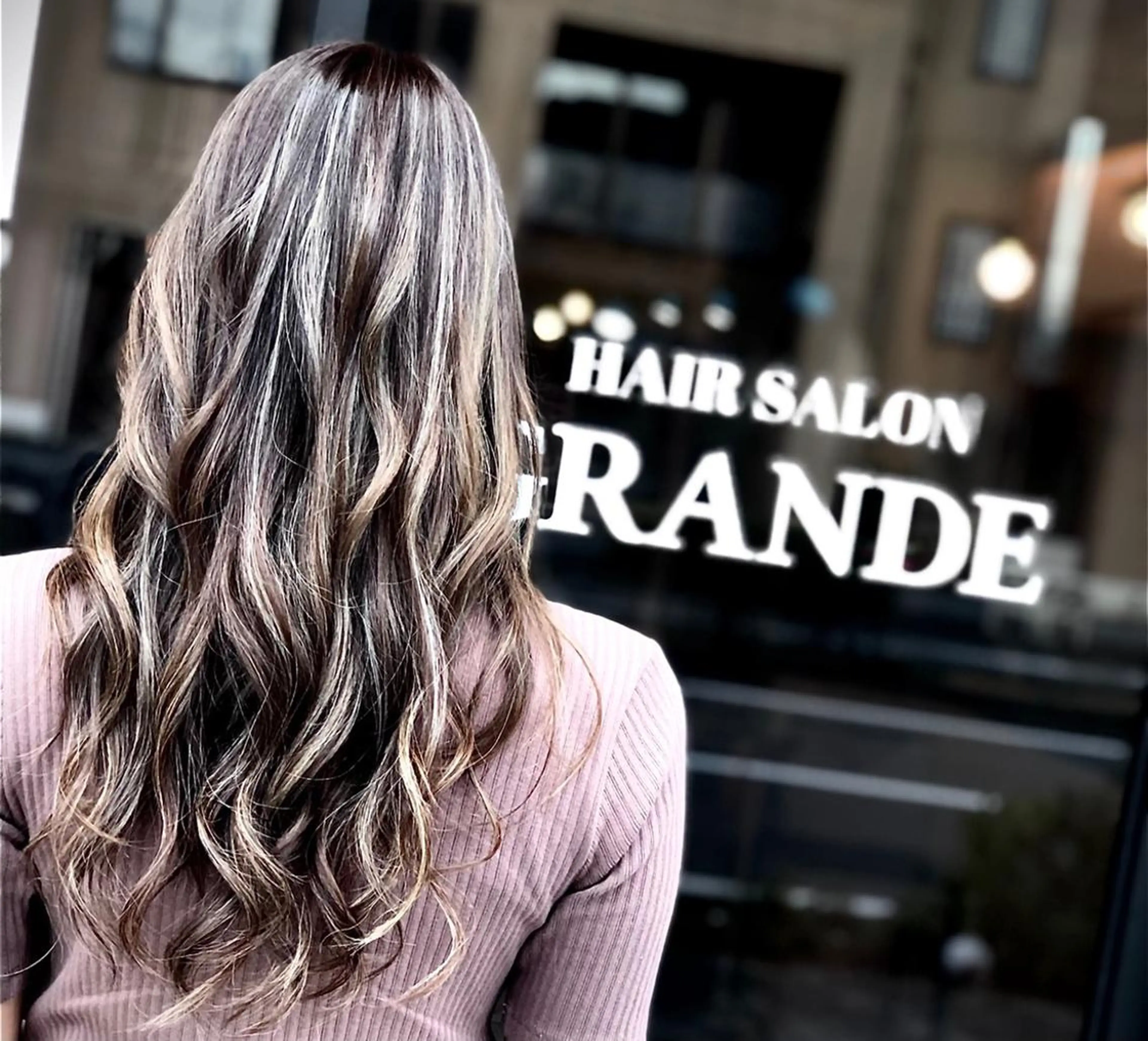 ロング パーマPrivate SalonNoa名駅のヘアスタイル