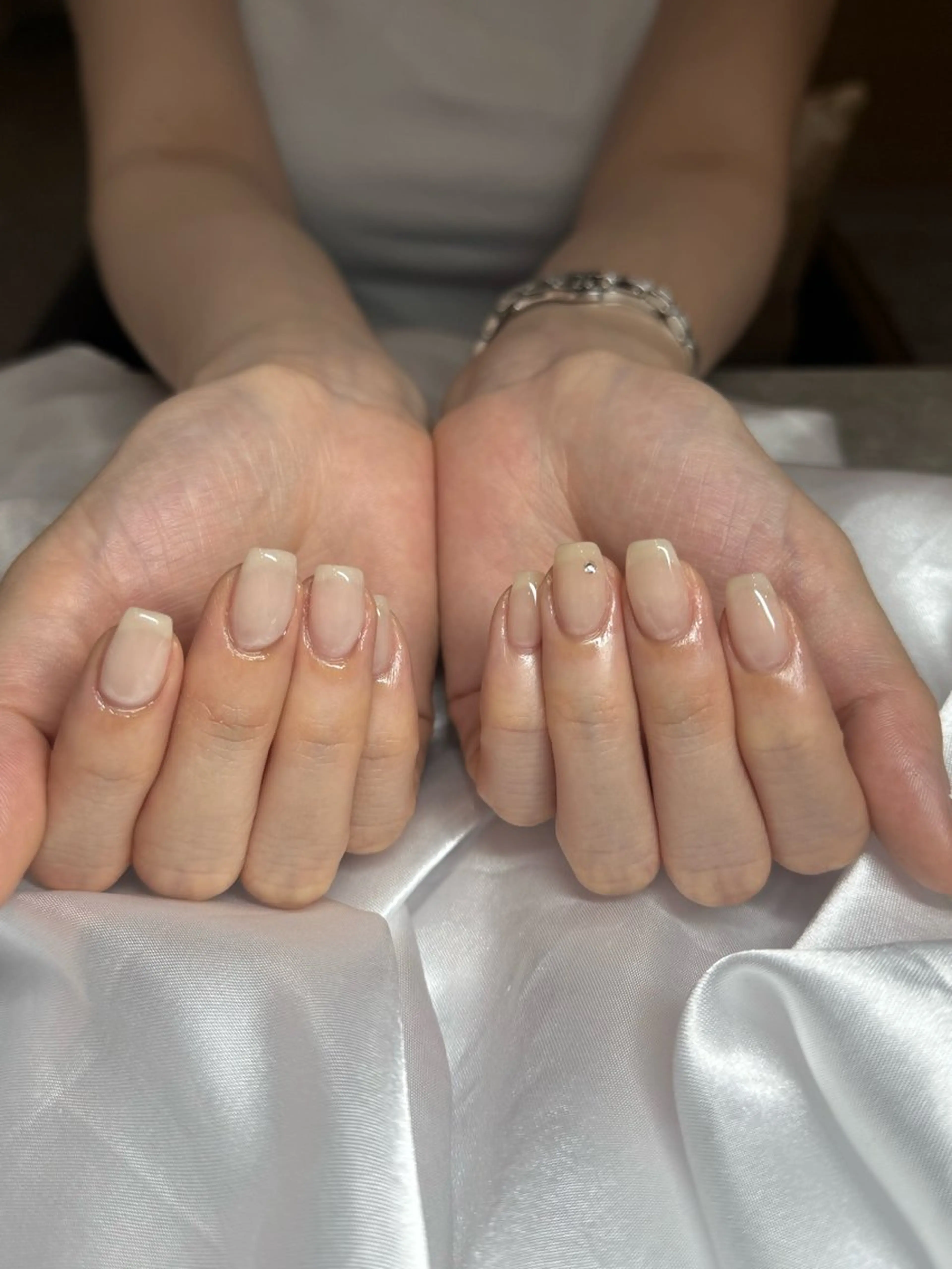 ネイル ワンカラーネイル Rommy Arisaのネイルデザイン