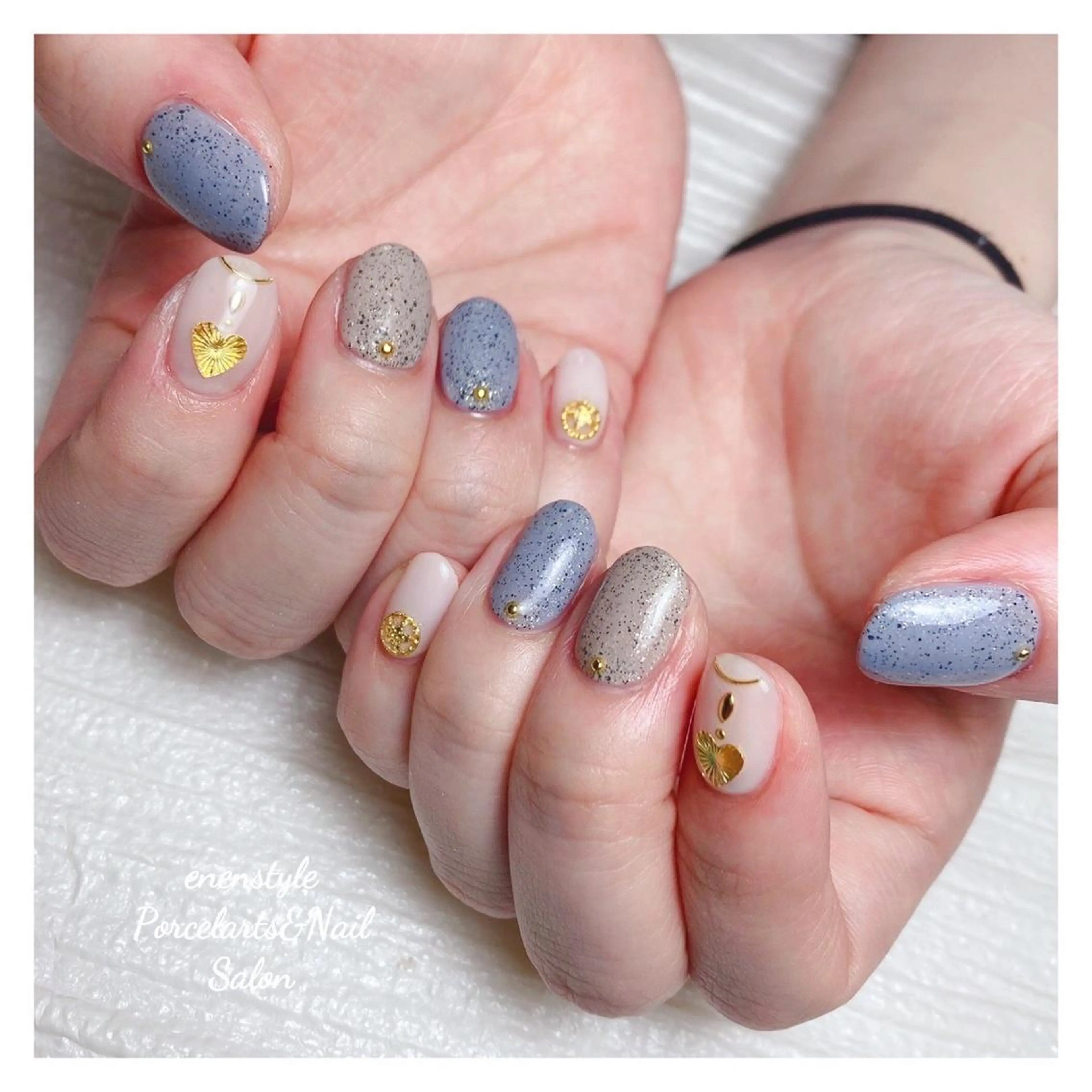 ミディアム ネイル 👑enen style👑のネイルデザイン