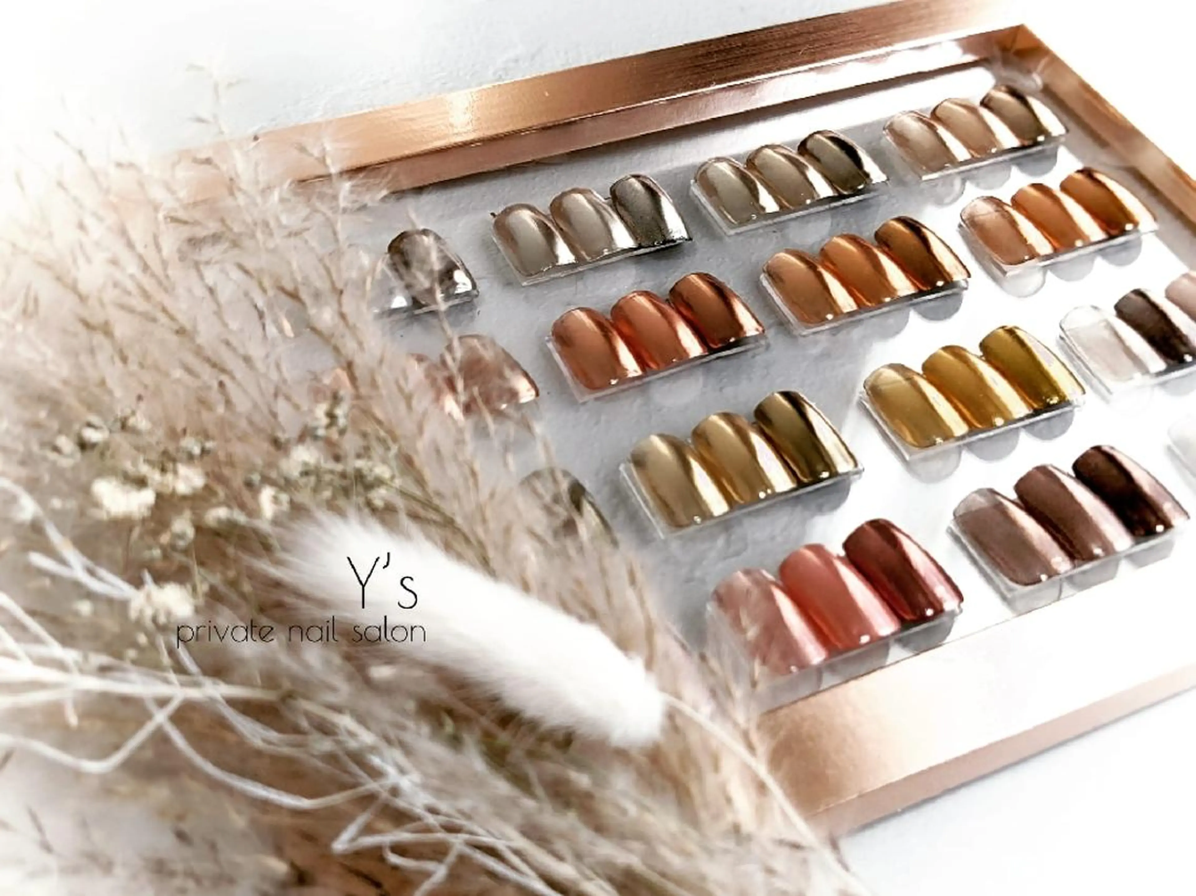 【3月限定】オフ無☆ミラーorオーロラネイルの写真