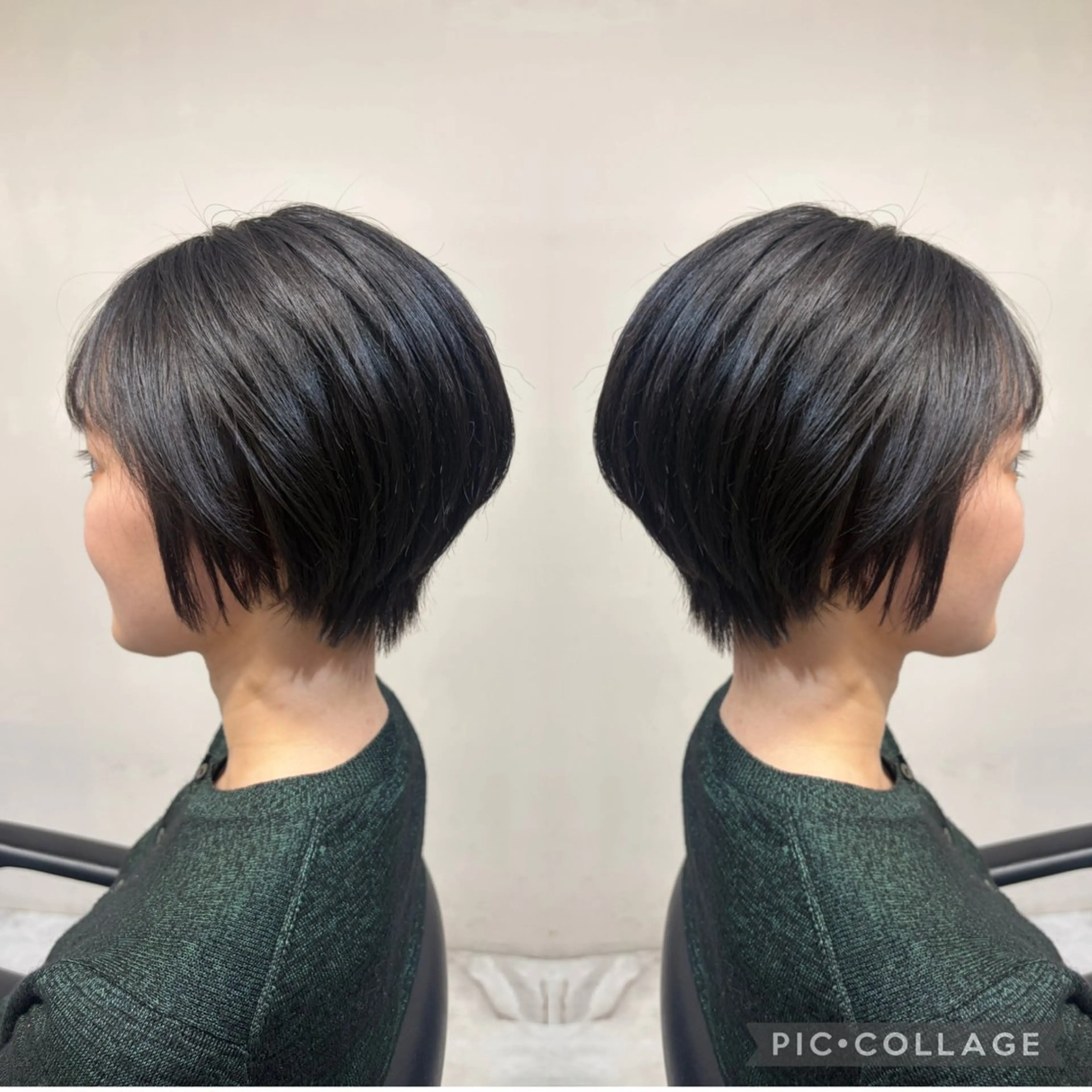 ショート ショートボブ ボブ ショートヘア カット ヘッドスパ 髪質改善🩵艶髪 ストレート🩵山口のヘアスタイル