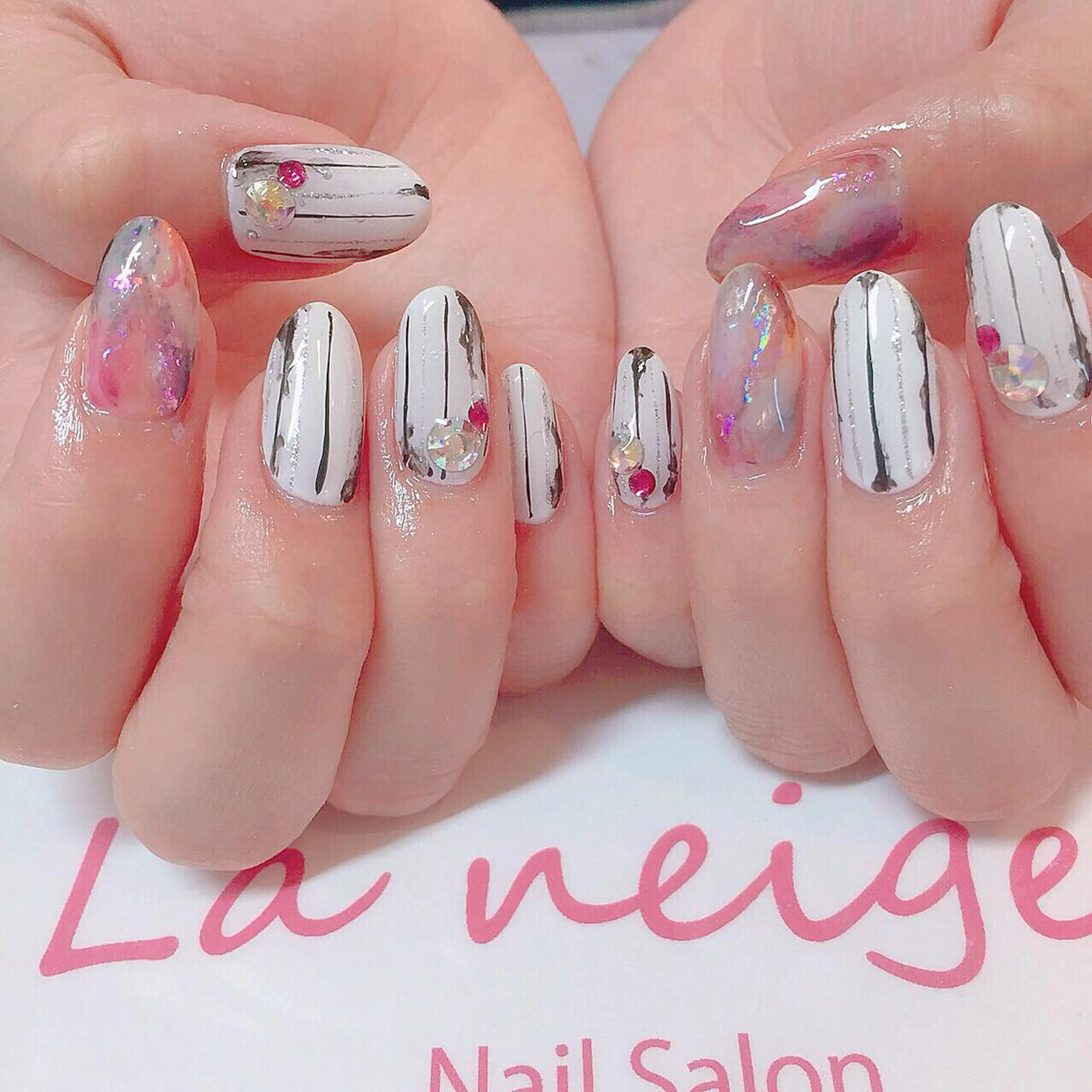 ネイル La neige* yuki 🐩🌙のネイルデザイン