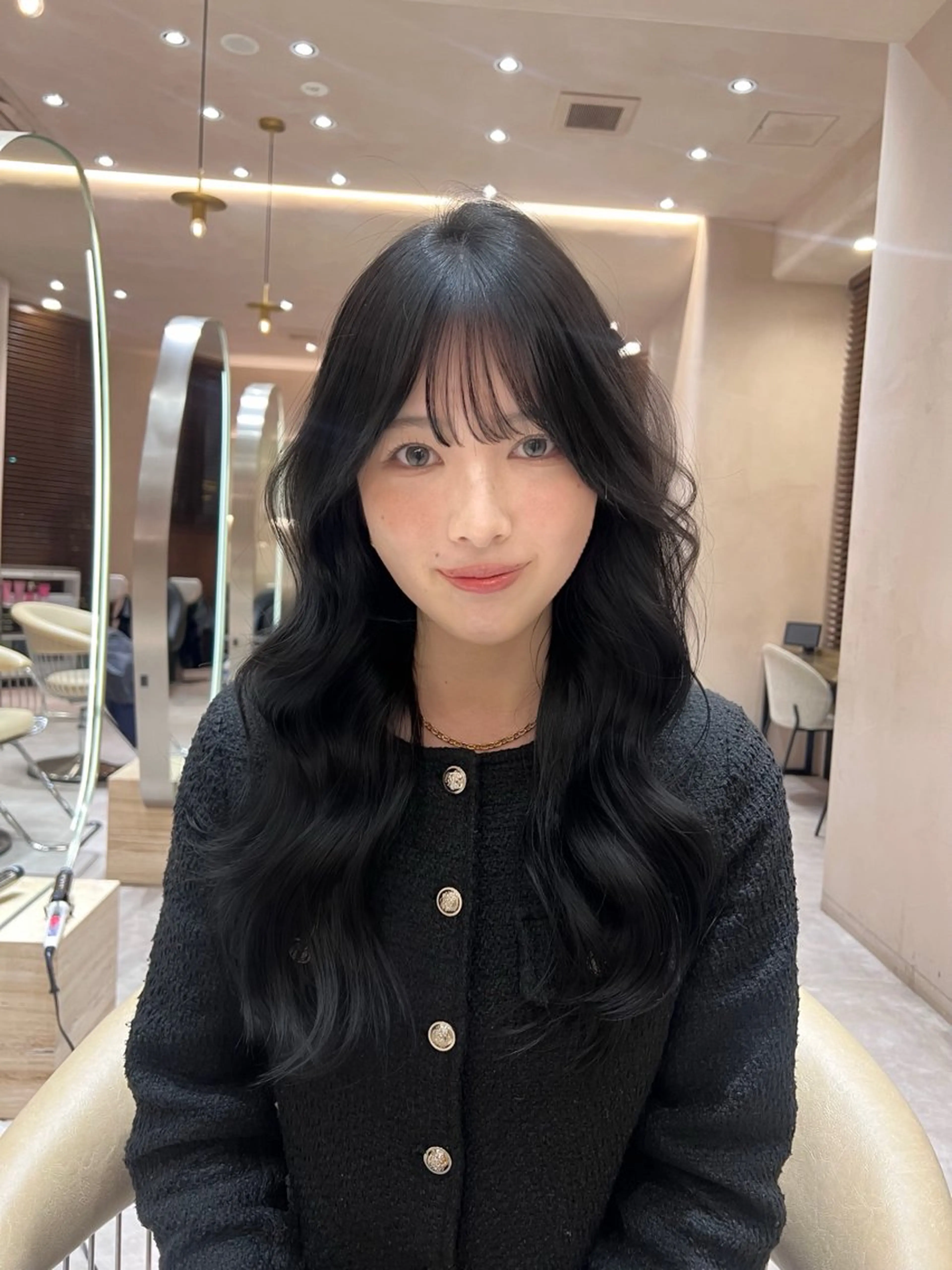 セミロング カラー 渋谷🎀透明感カラー レイヤー/mikuのヘアスタイル