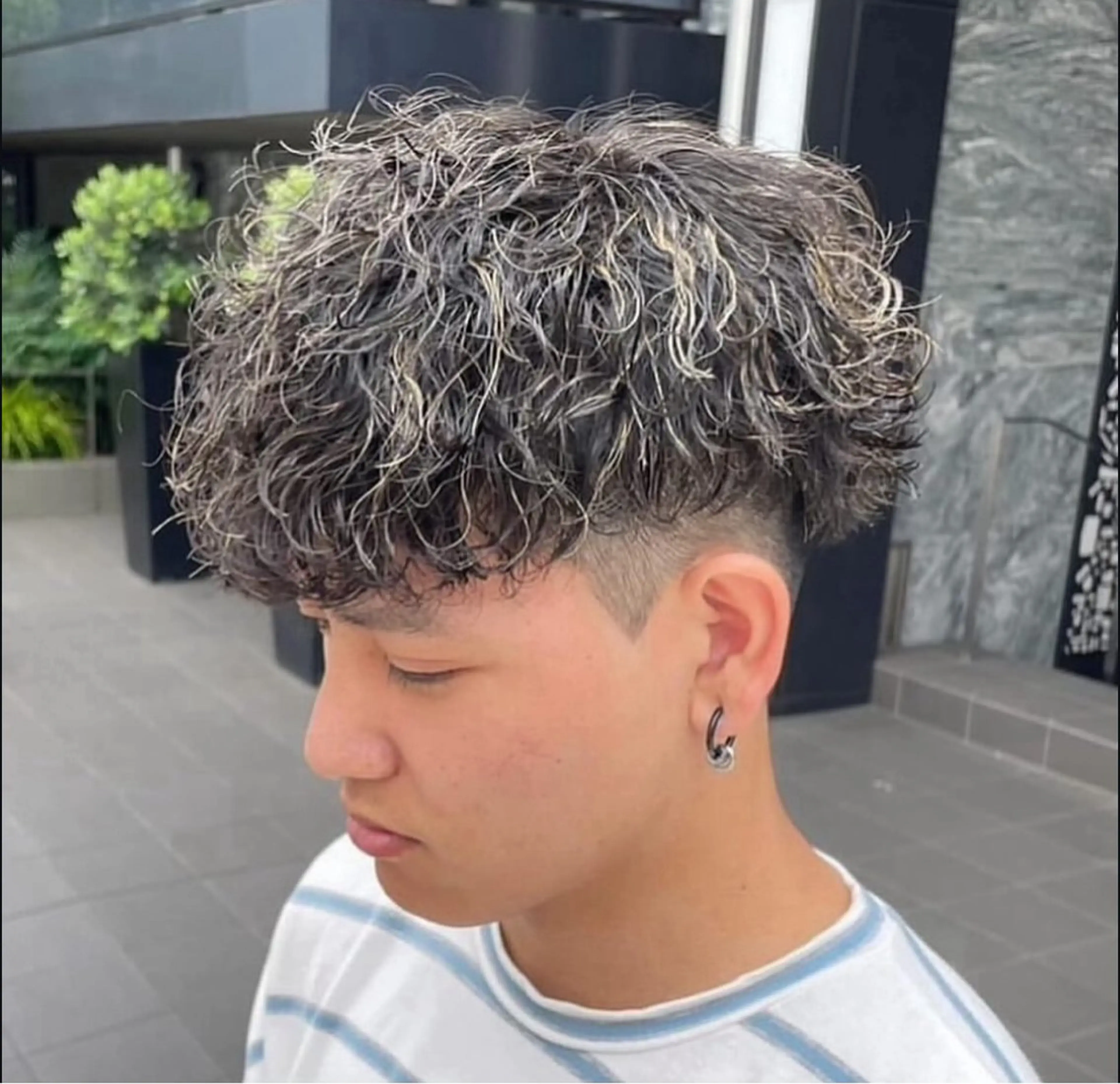 ショート パーマ メンズ 🖤Ayumi🖤 メンズ特化❤️‍🔥のヘアスタイル