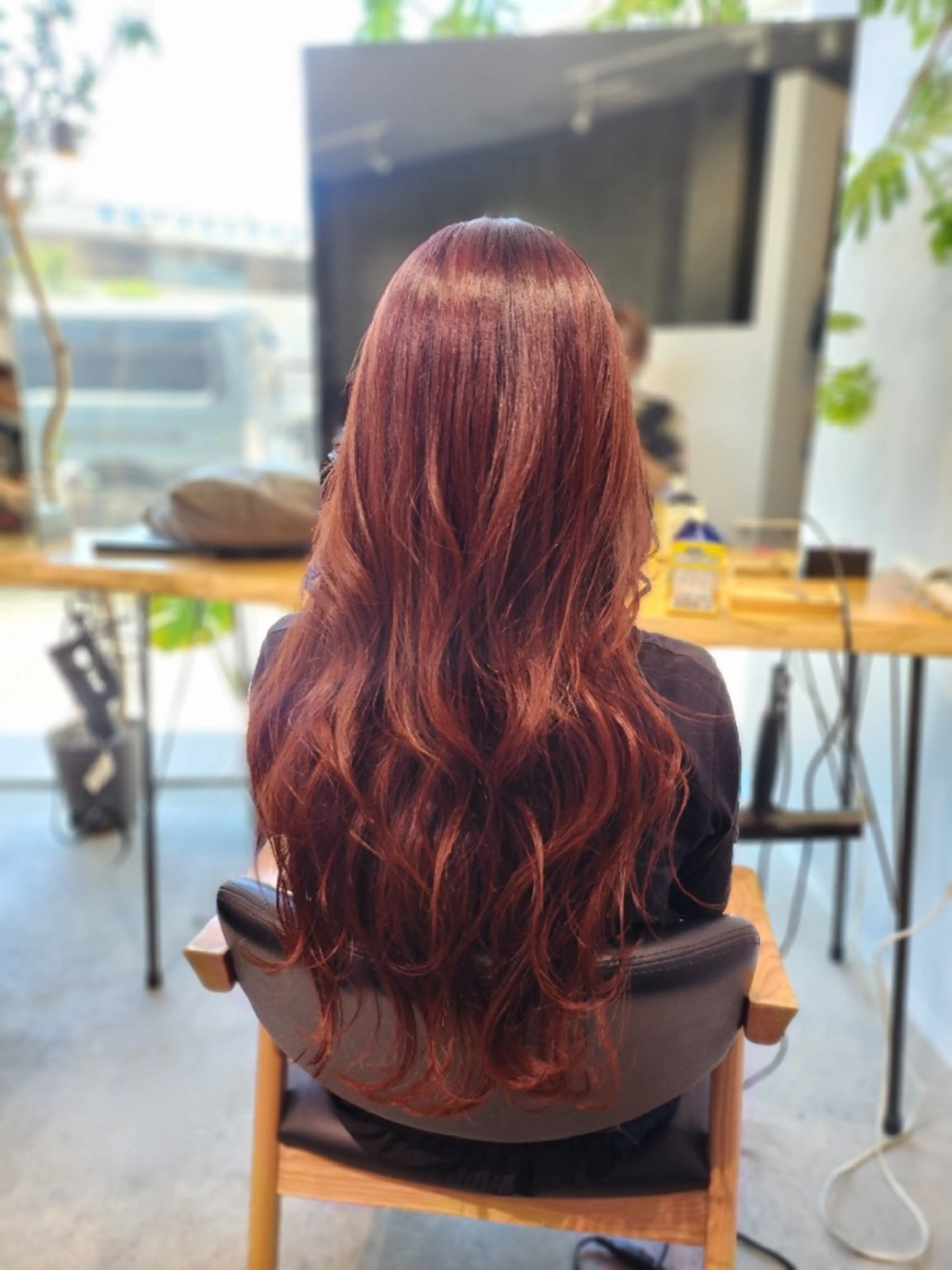 ロング カラー 金田 拓也のヘアスタイル