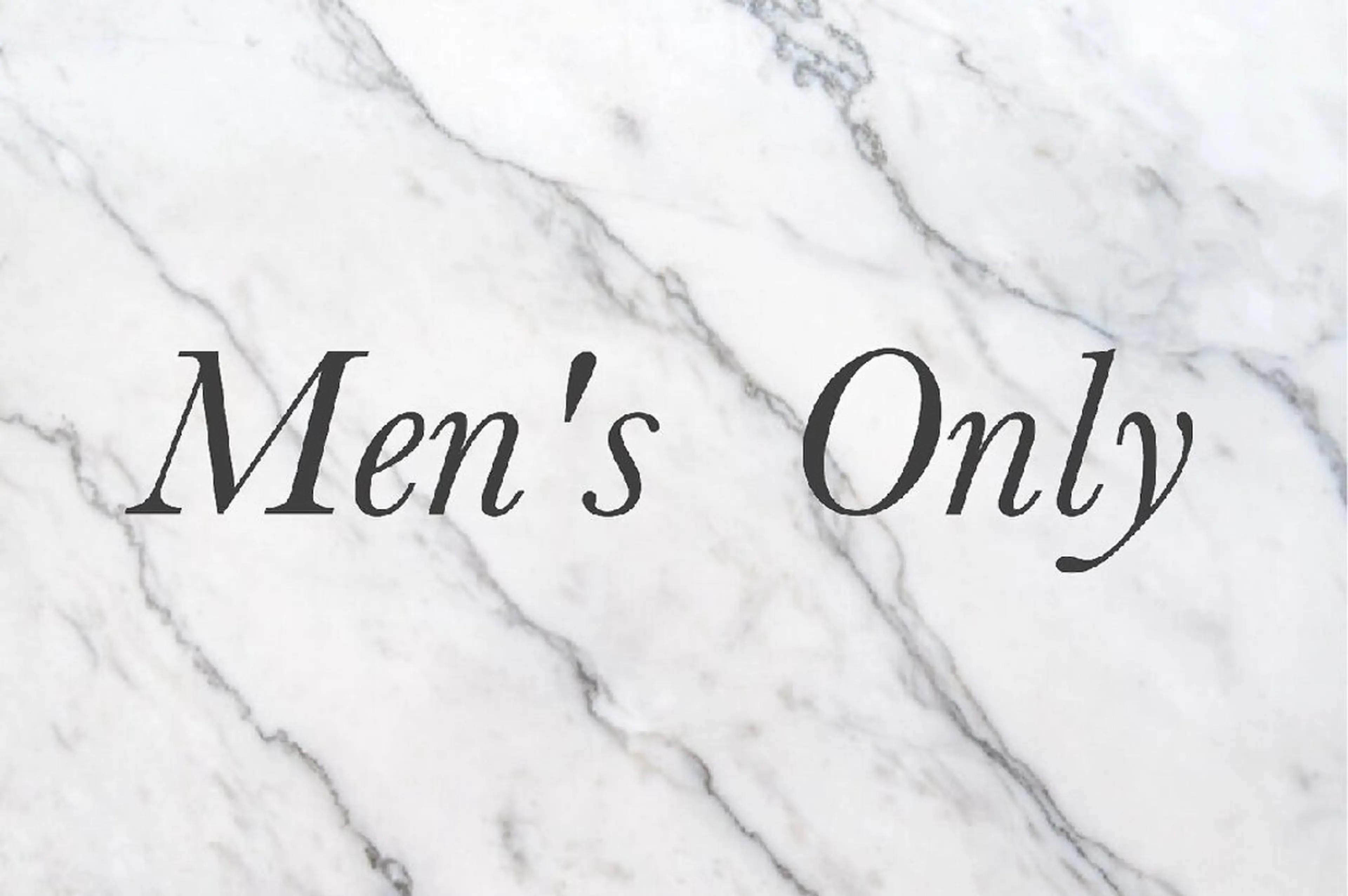 メンズカットの写真