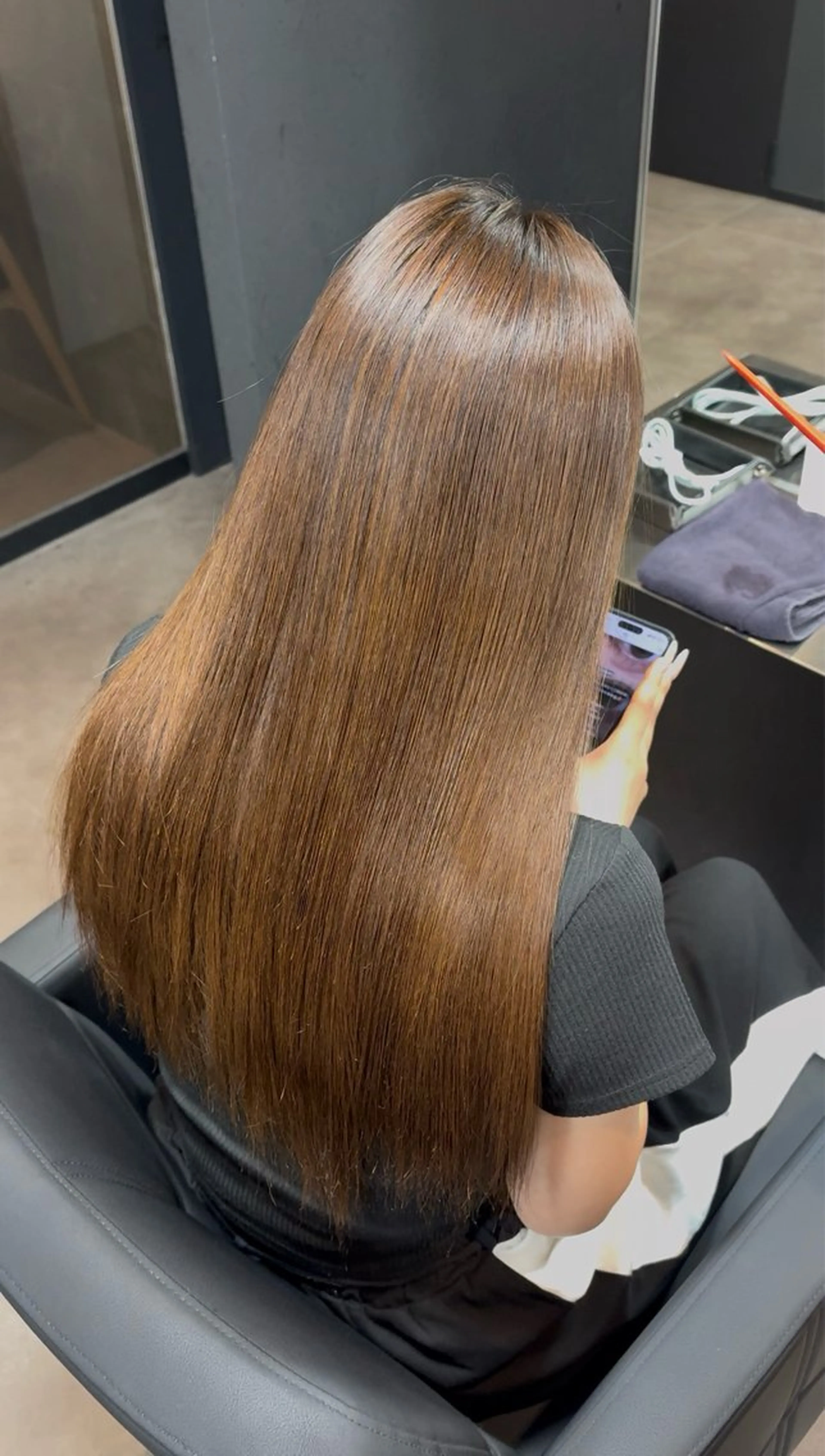 ロング 髪質改善 トリートメント YUZA grow hair 【ユーザ グロウ ヘア】所属・🧡モニター募集🧡 伊藤はるかのヘアスタイル