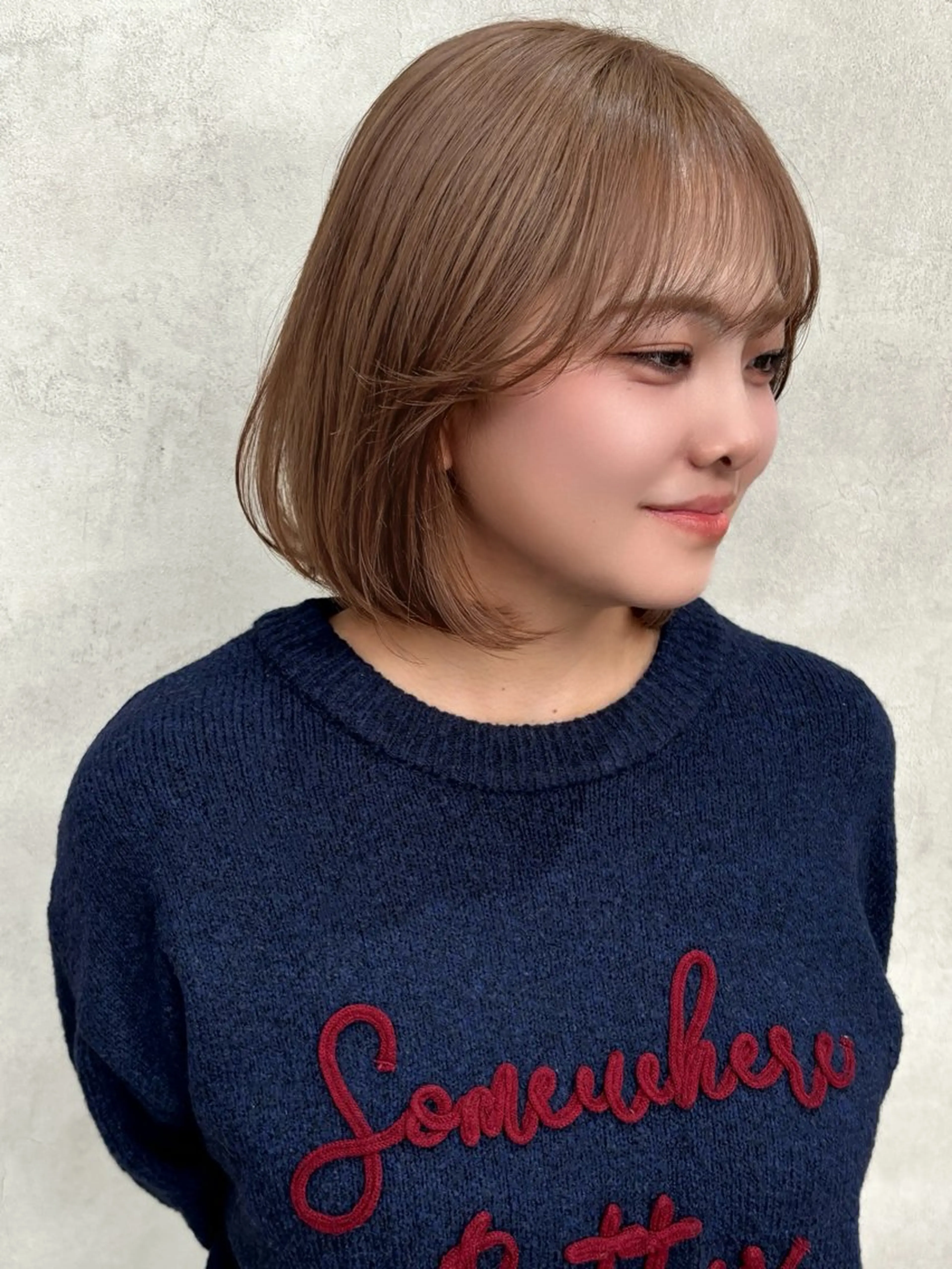 ショート カット ヘアカラー トリートメント 🖤顔まわり 盛れヘア⟡アズサ🖤のヘアスタイル