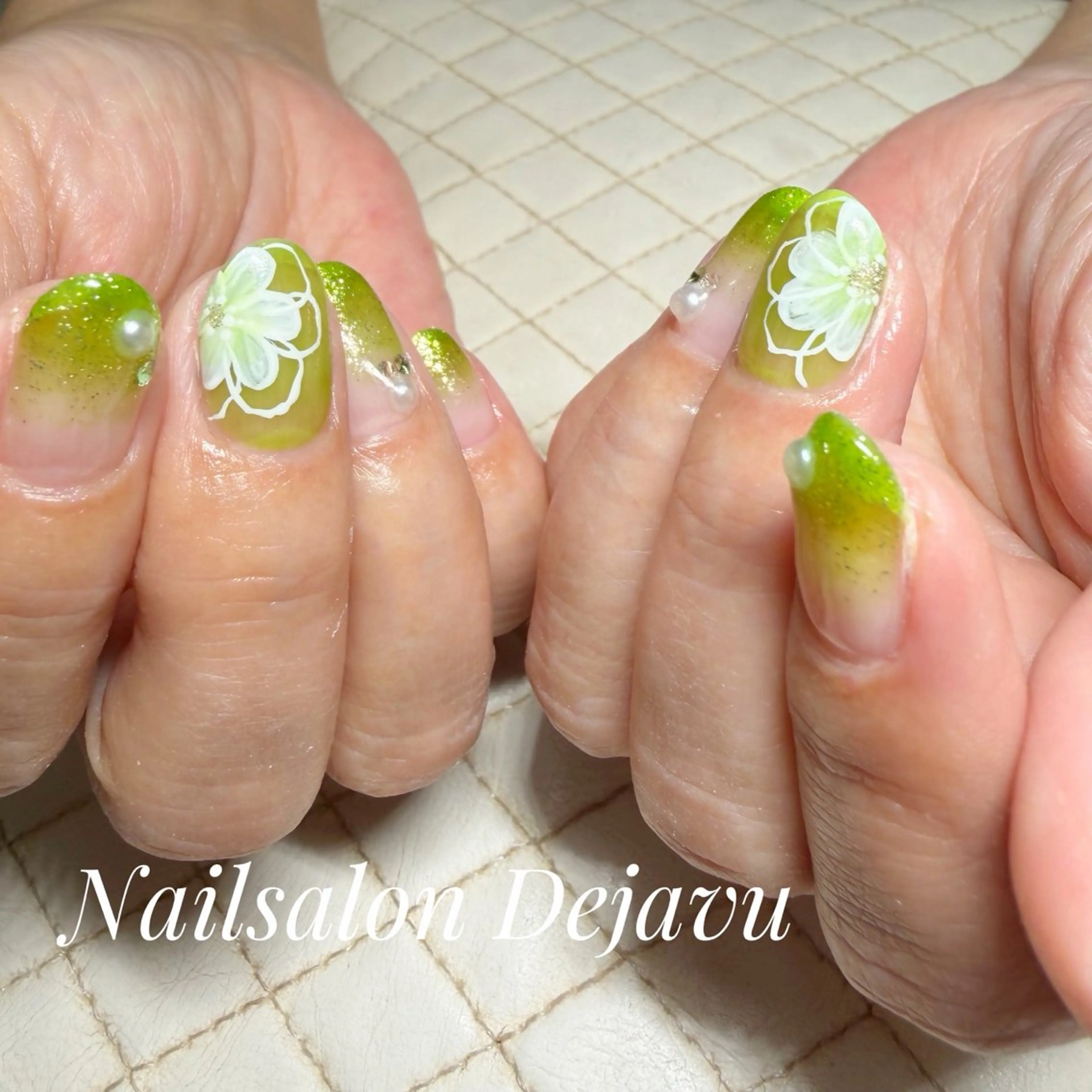 ネイル ハンドネイル Nail salon Dejavu 🌿のネイルデザイン